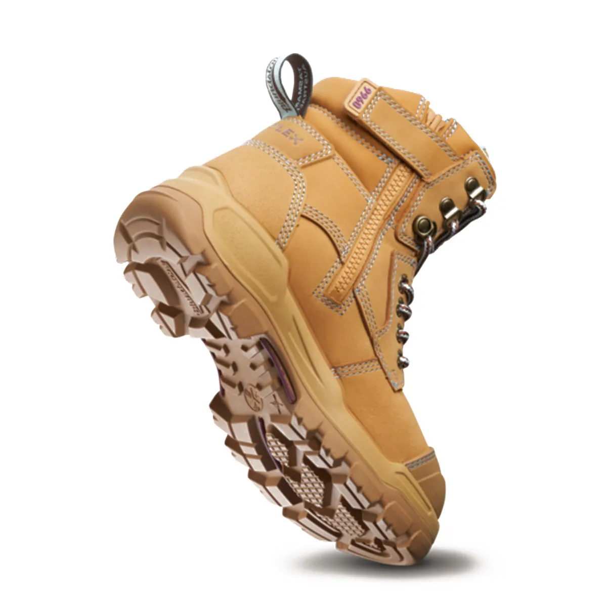 9960 Women's Rotoflex Safety Boots - Wheat