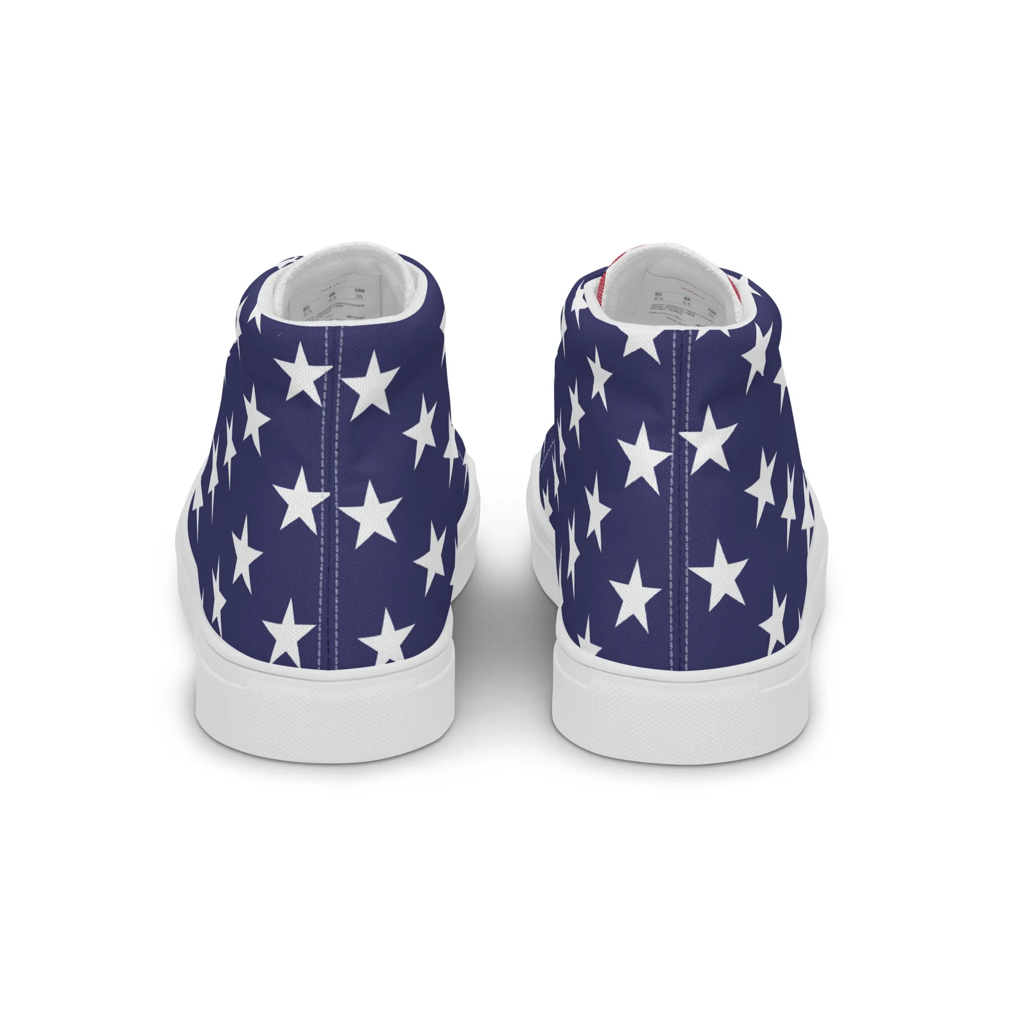 American Flag High Top Sneakers For Women