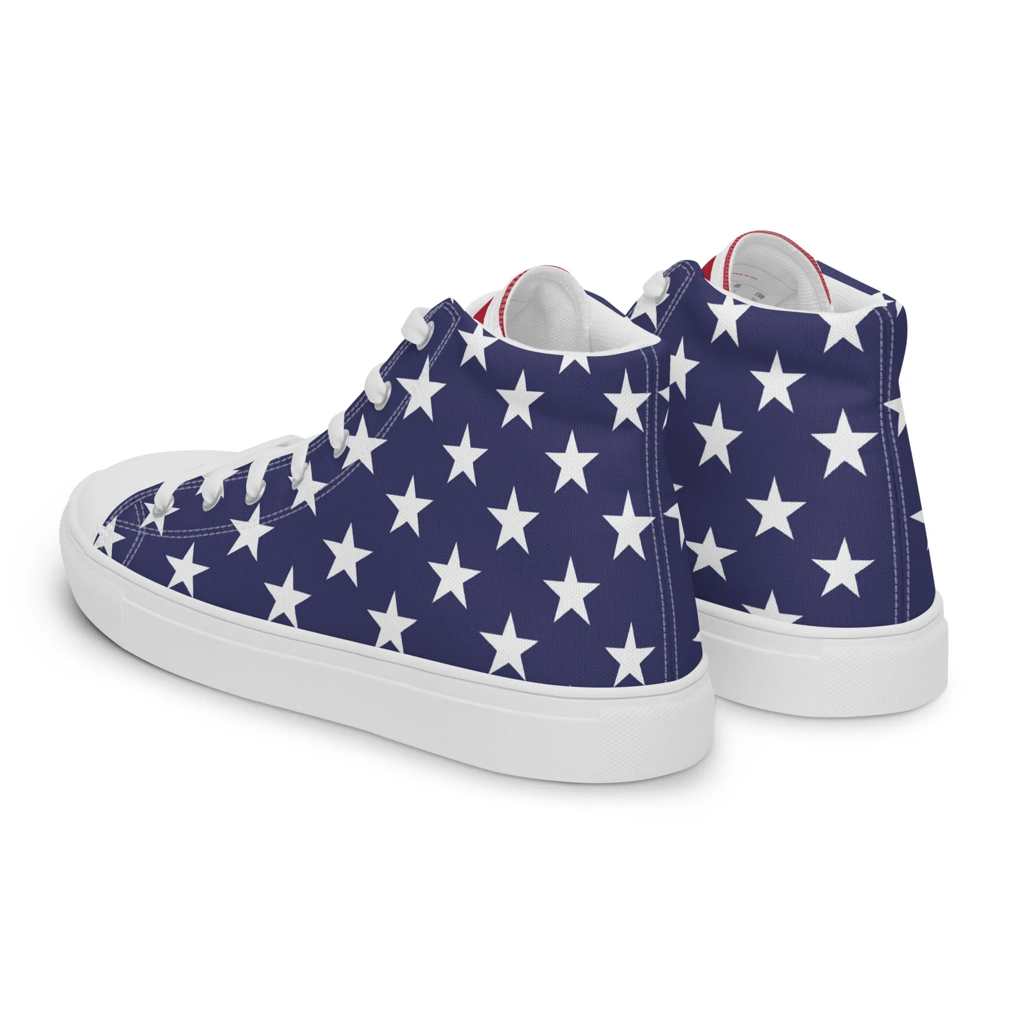 American Flag High Top Sneakers For Women