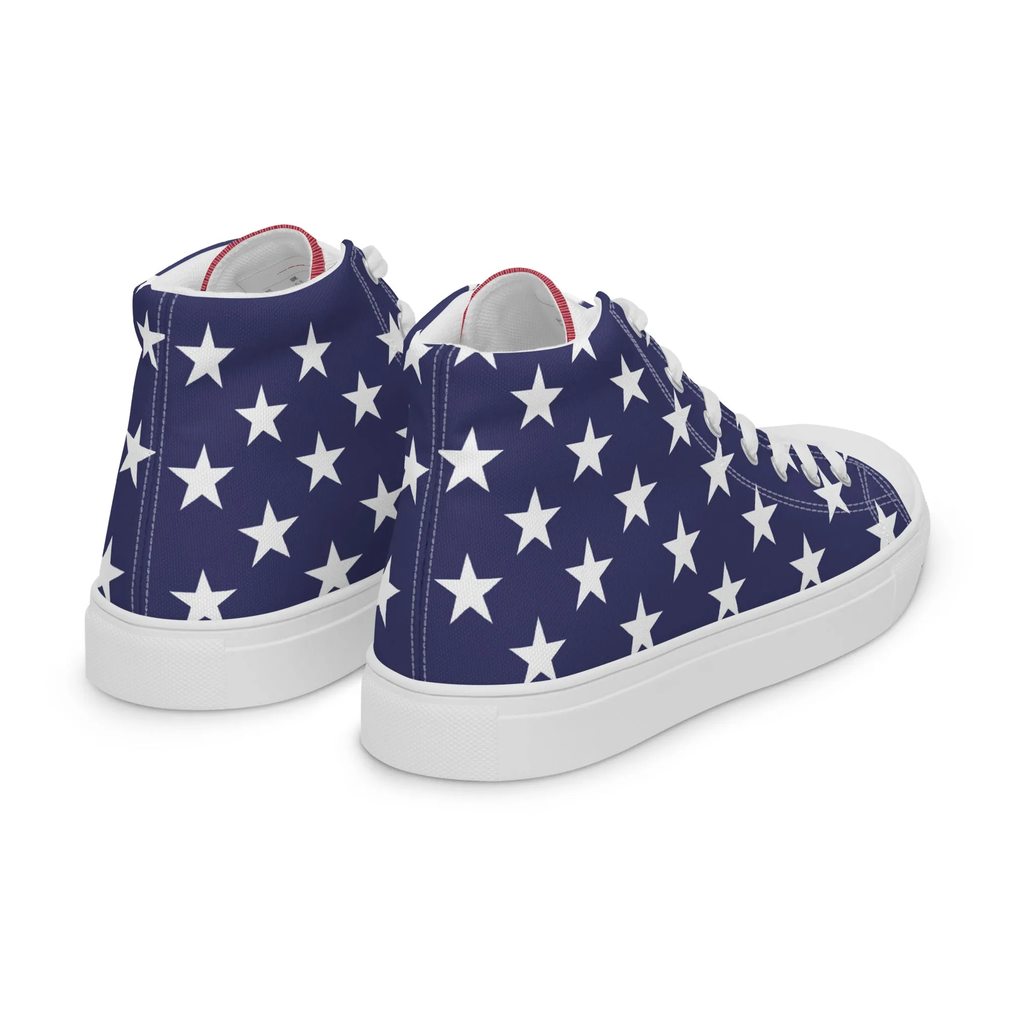 American Flag High Top Sneakers For Women