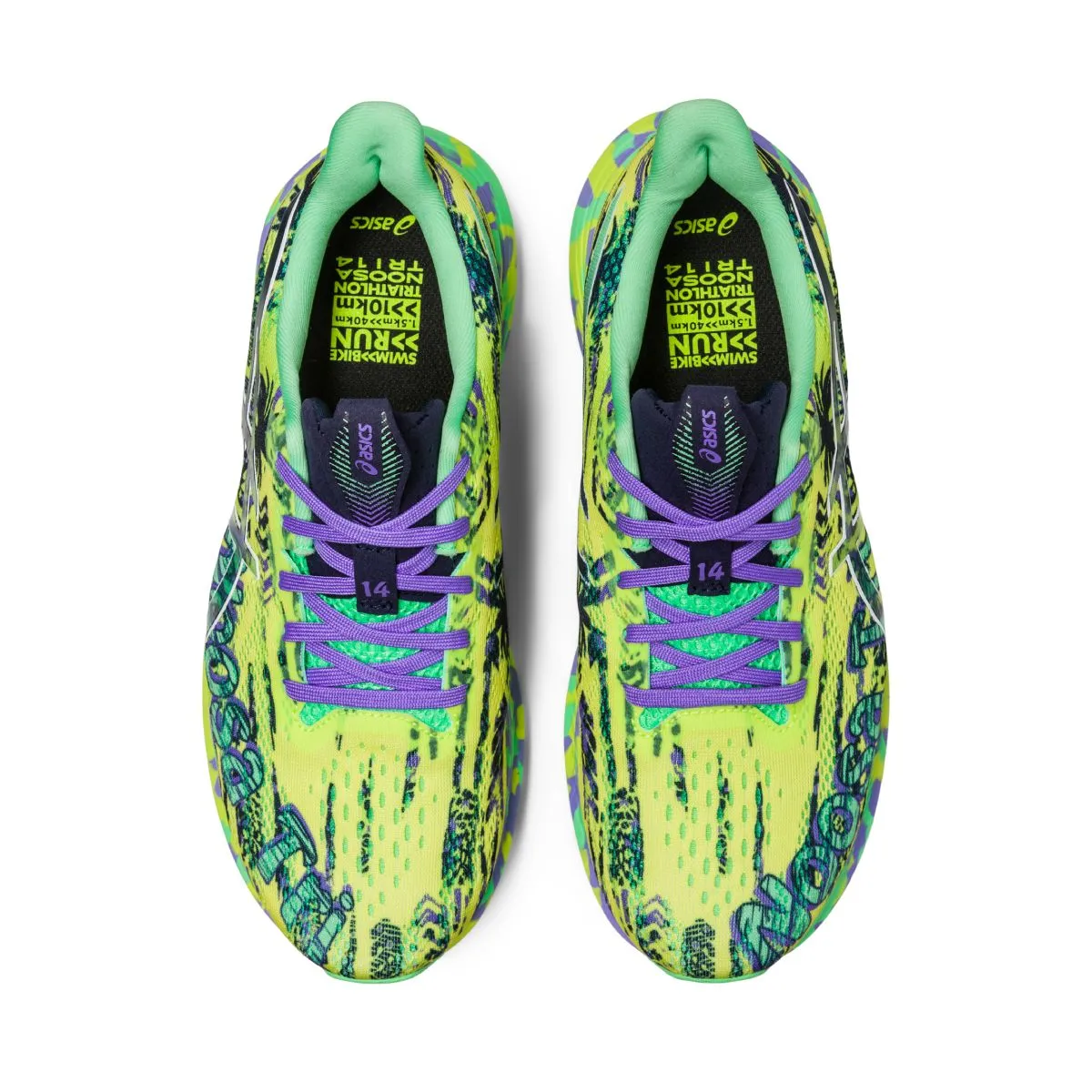 Asics Noosa Tri 14 Women Yellow Midnight   