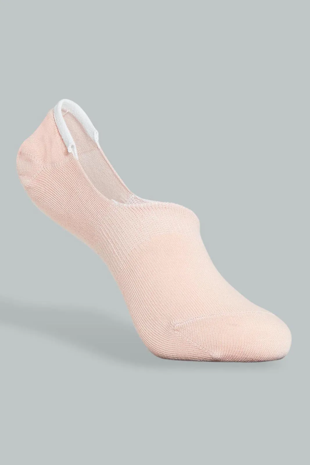 Assorted Plain Invisible Socks Set (Pack of 5)