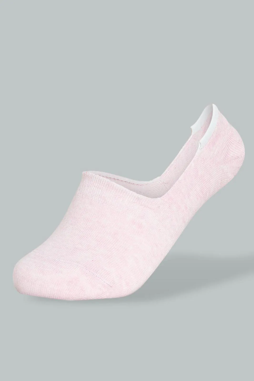 Assorted Plain Invisible Socks Set (Pack of 5)