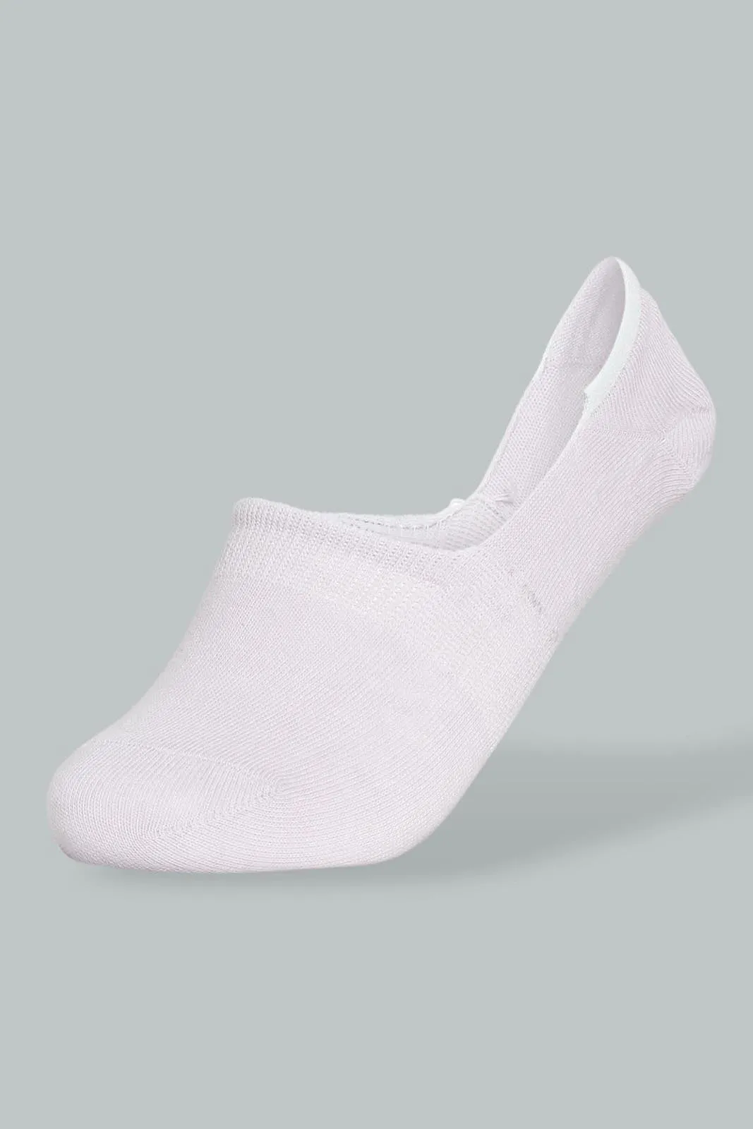 Assorted Plain Invisible Socks Set (Pack of 5)