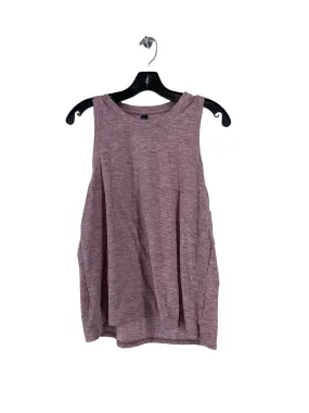 Athletic Tank Top By Kyodan In Purple, Size: M