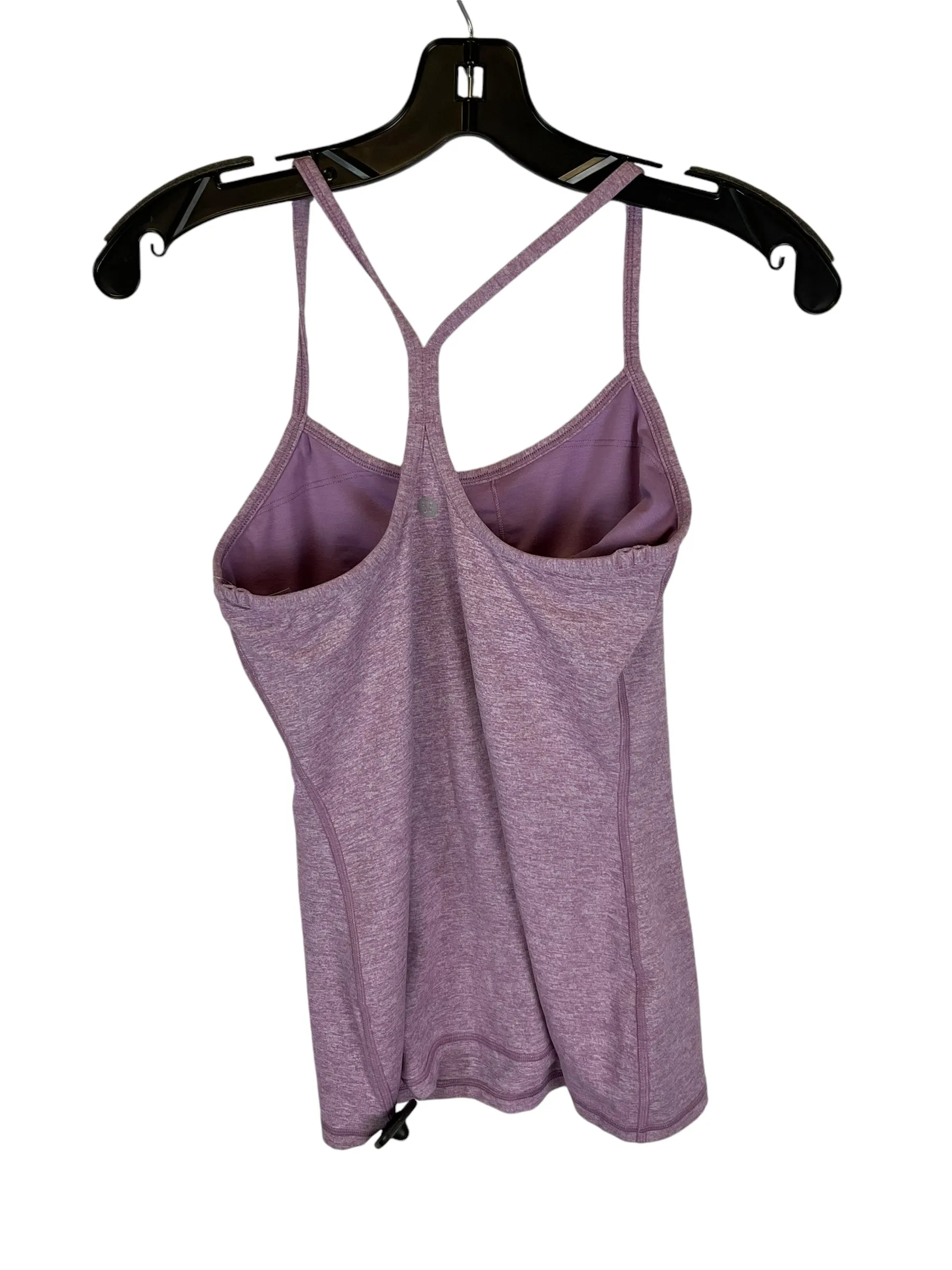 Athletic Tank Top By Lululemon In Purple, Size: 6