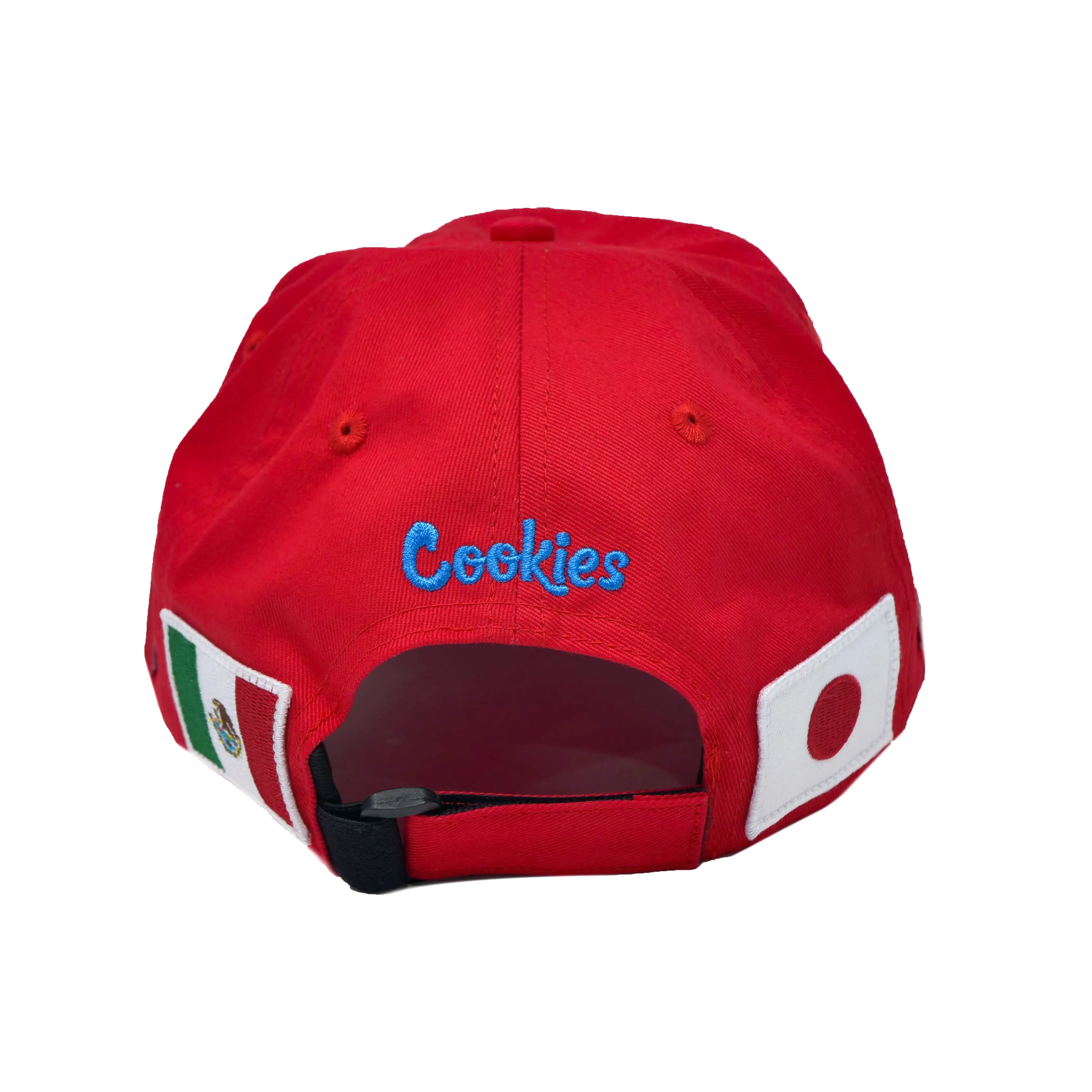 AWARD TOUR COTTON CANVAS DAD HAT RED