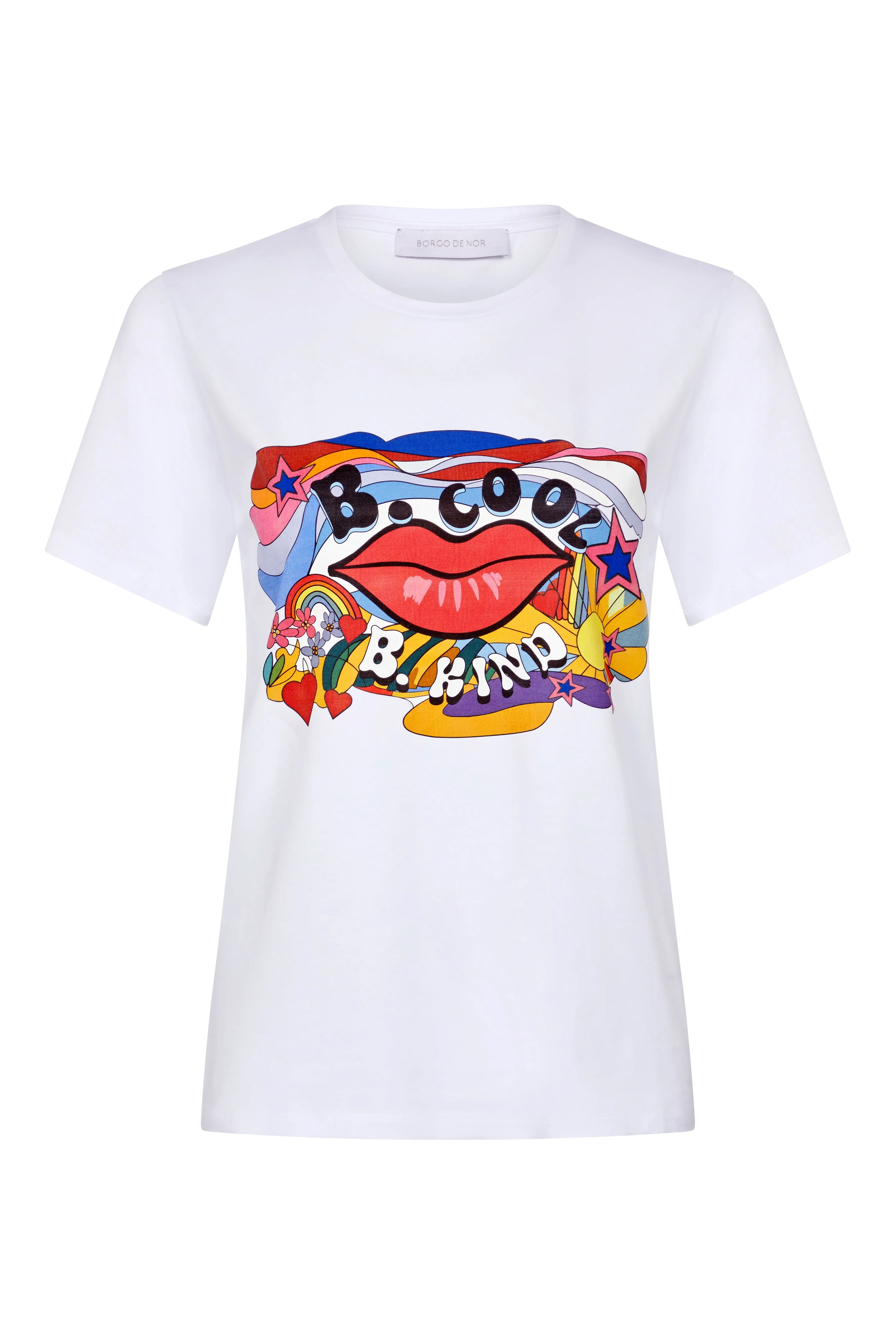 B Cool Cotton T-Shirt - White