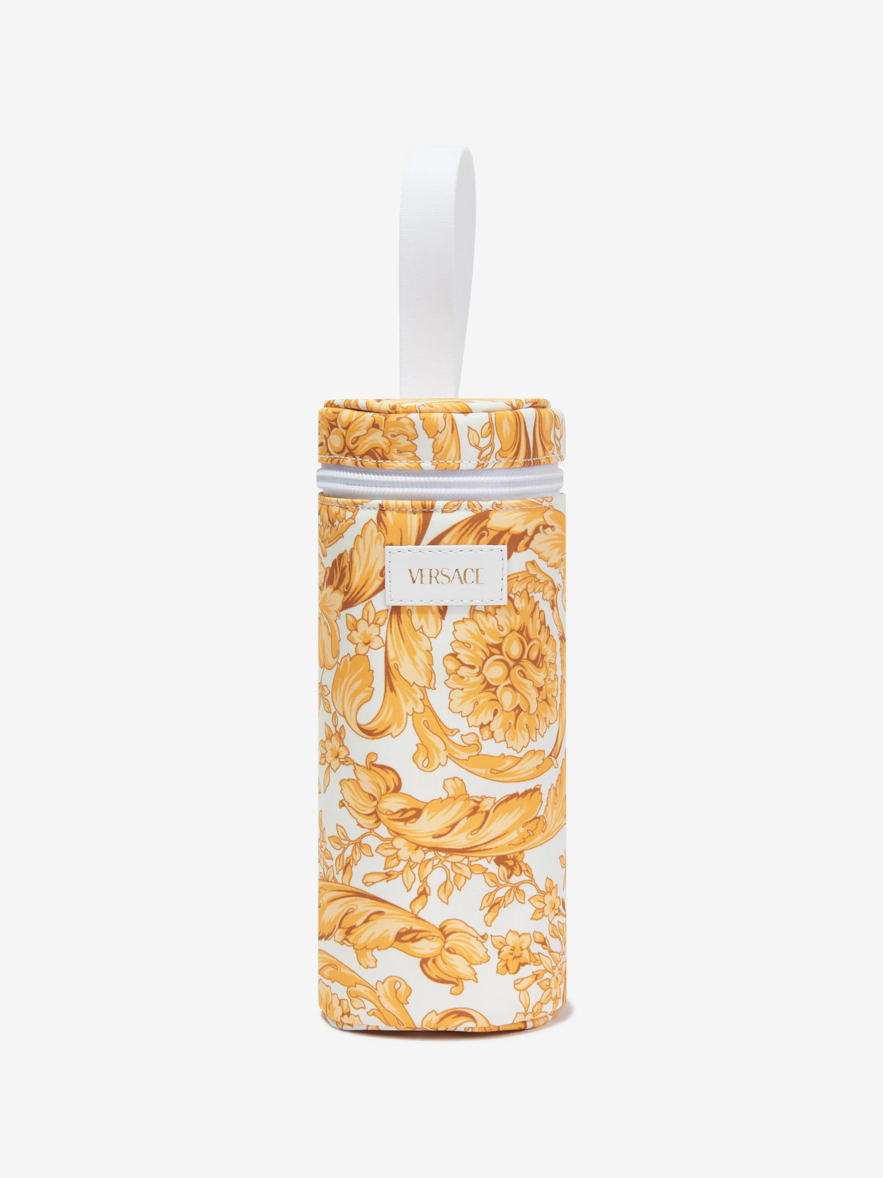 Baby Barocco Print Bottle Holder in Gold