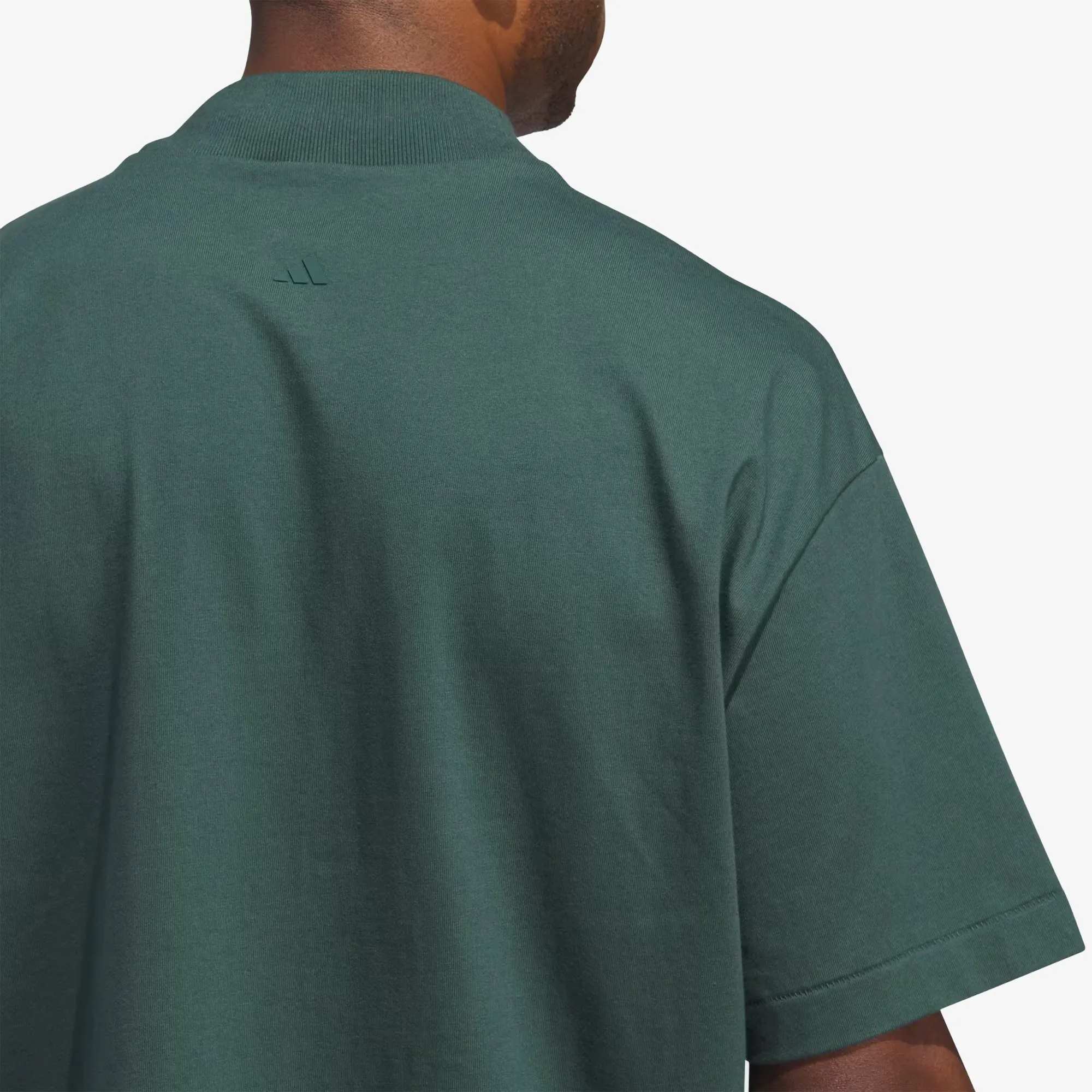 BASKETBALL TEE 'MINERAL GREEN'