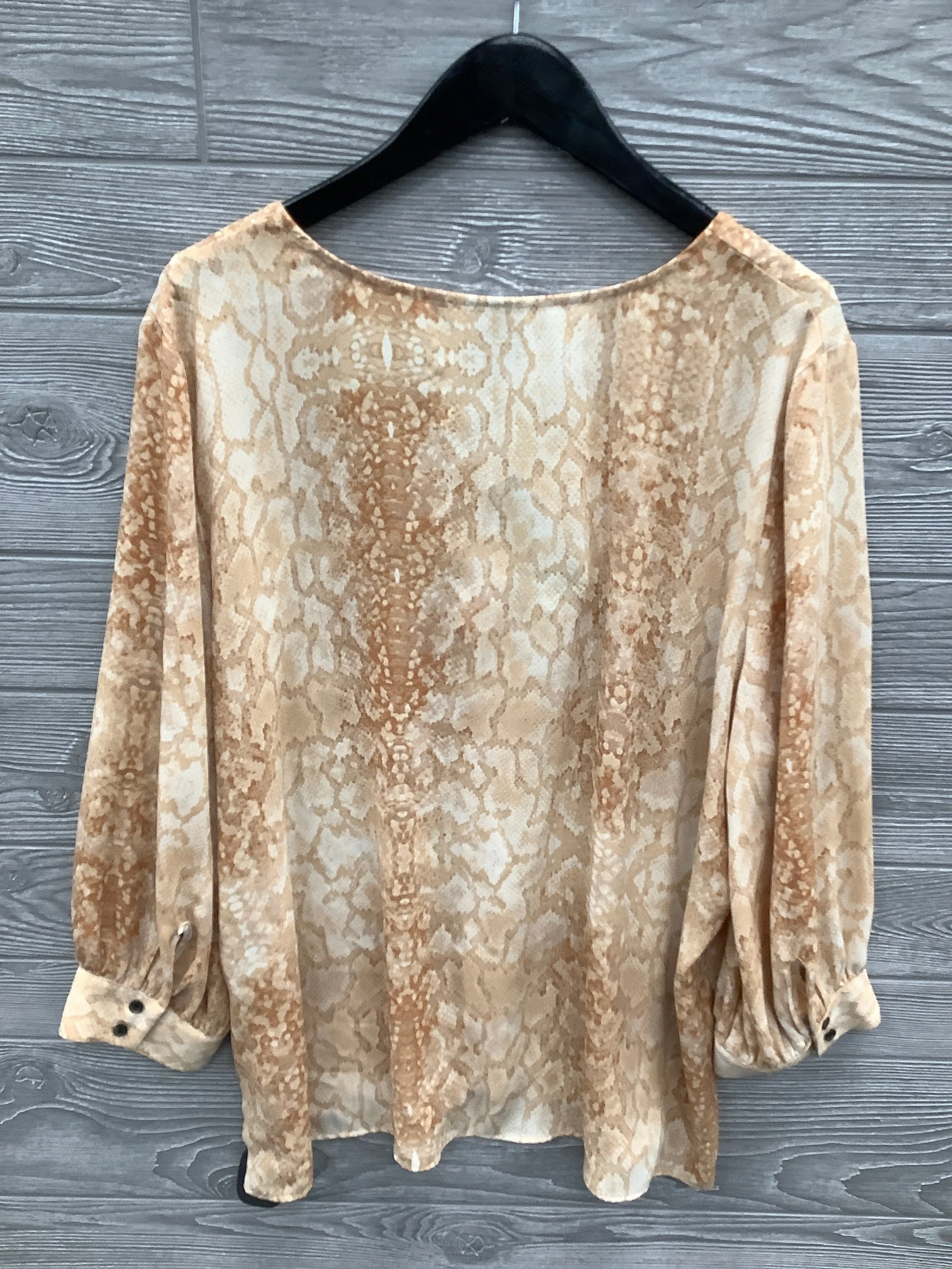 Blouse Long Sleeve By Worthington  Size: Xxl