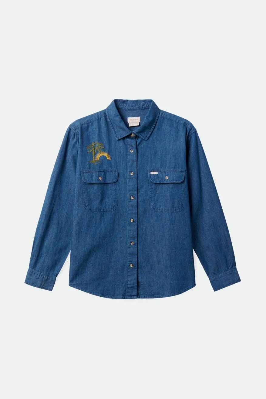 Bowery Boyfriend Overshirt - Indigo Rinse