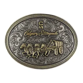 Calgary Stampede Chuckwagon Buckle