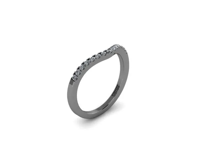 Contour Wedding Band-UDINC0533WB