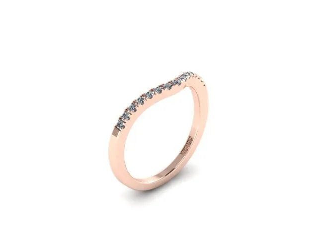 Contour Wedding Band-UDINC0533WB