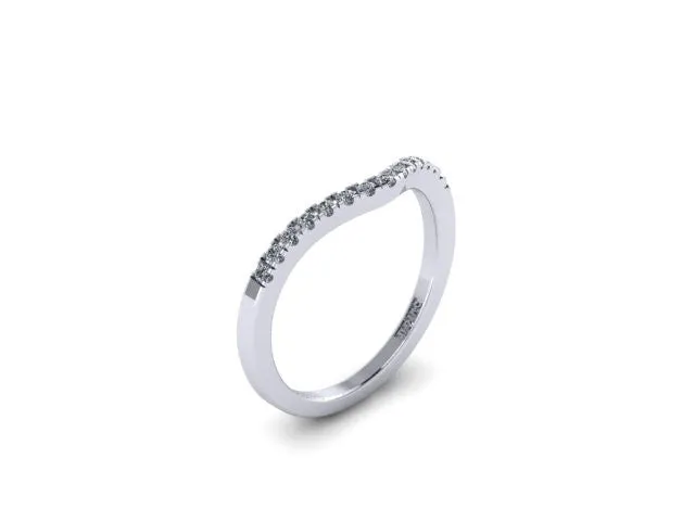 Contour Wedding Band-UDINC0533WB