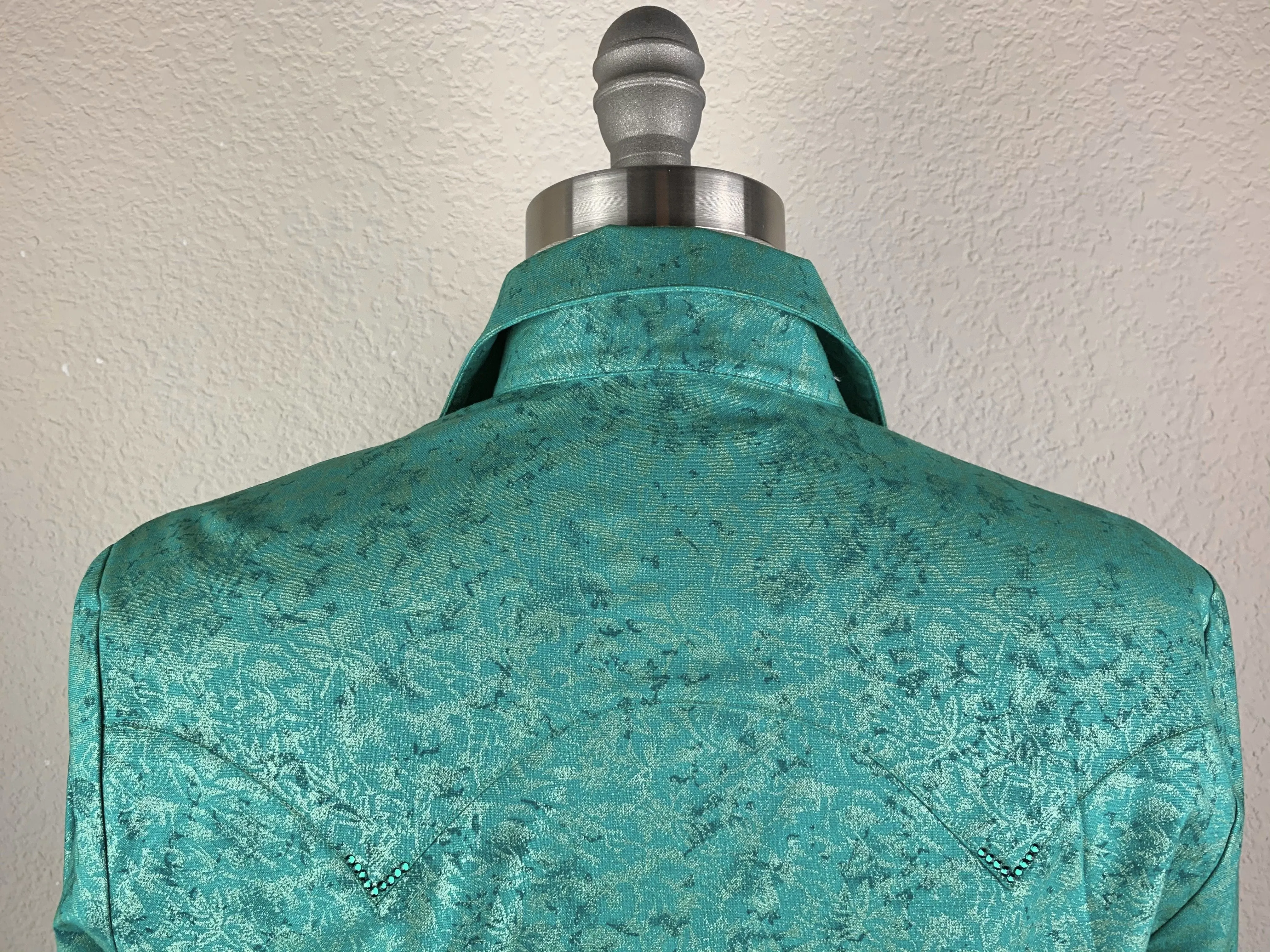 CR Western Pro Calypso Dark Turquoise Fairy Frost - FINAL SALE