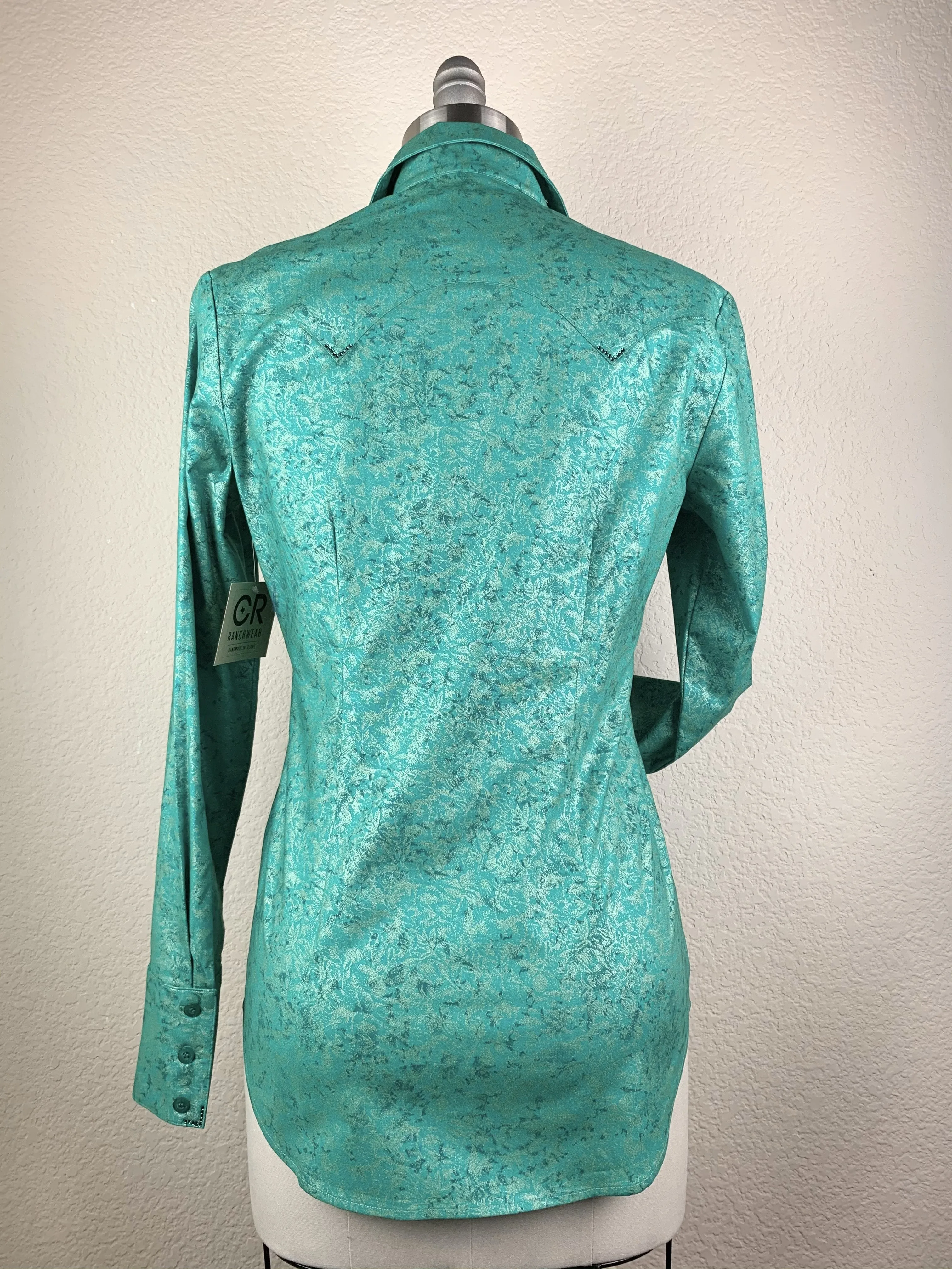 CR Western Pro Calypso Dark Turquoise Fairy Frost - FINAL SALE