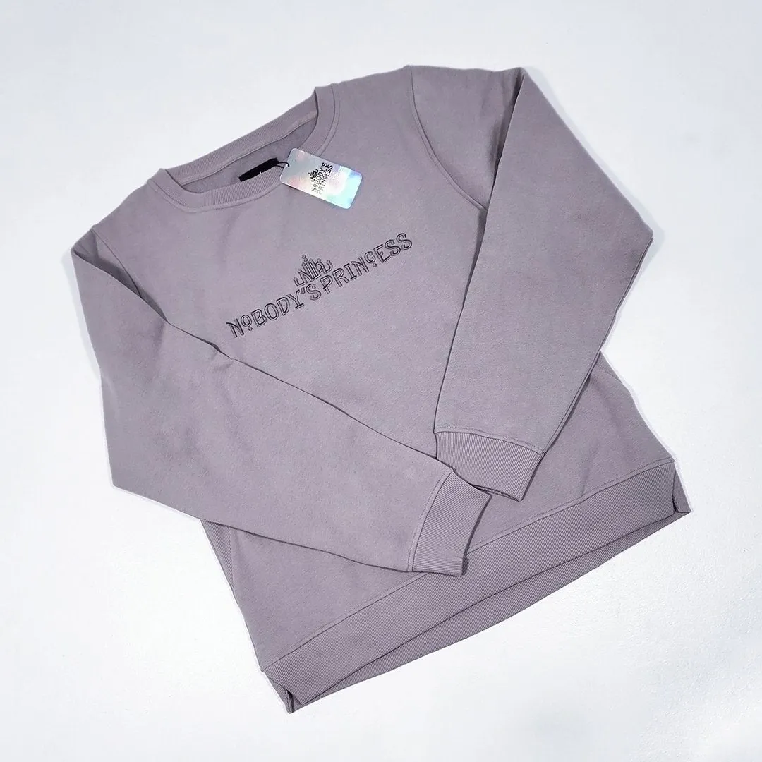 Crew Neck Jumper - Dusty Lilac