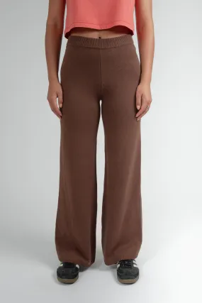 Dune Wide Leg Pant Chocolate