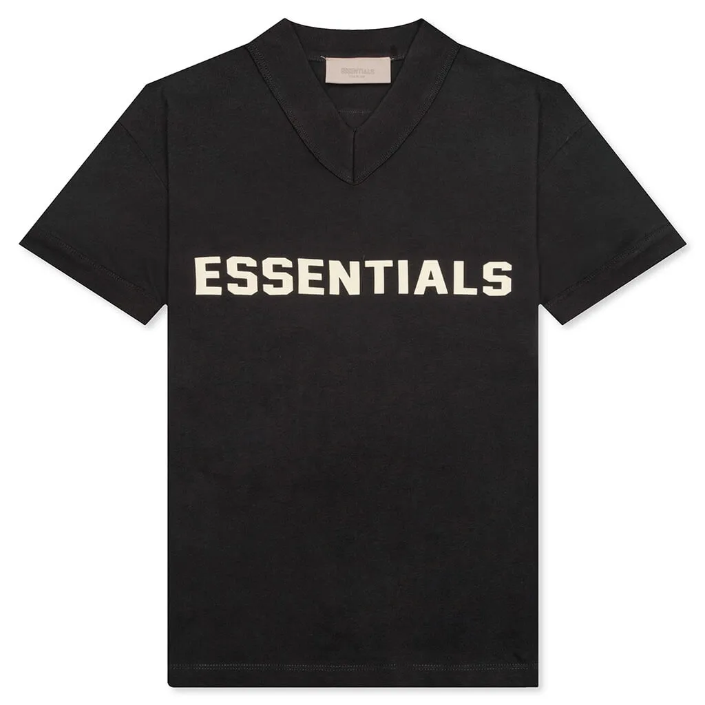 Essentials Kid's V-Neck Tee - Iron