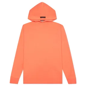 Essentials Relaxed Hoodie - Coral