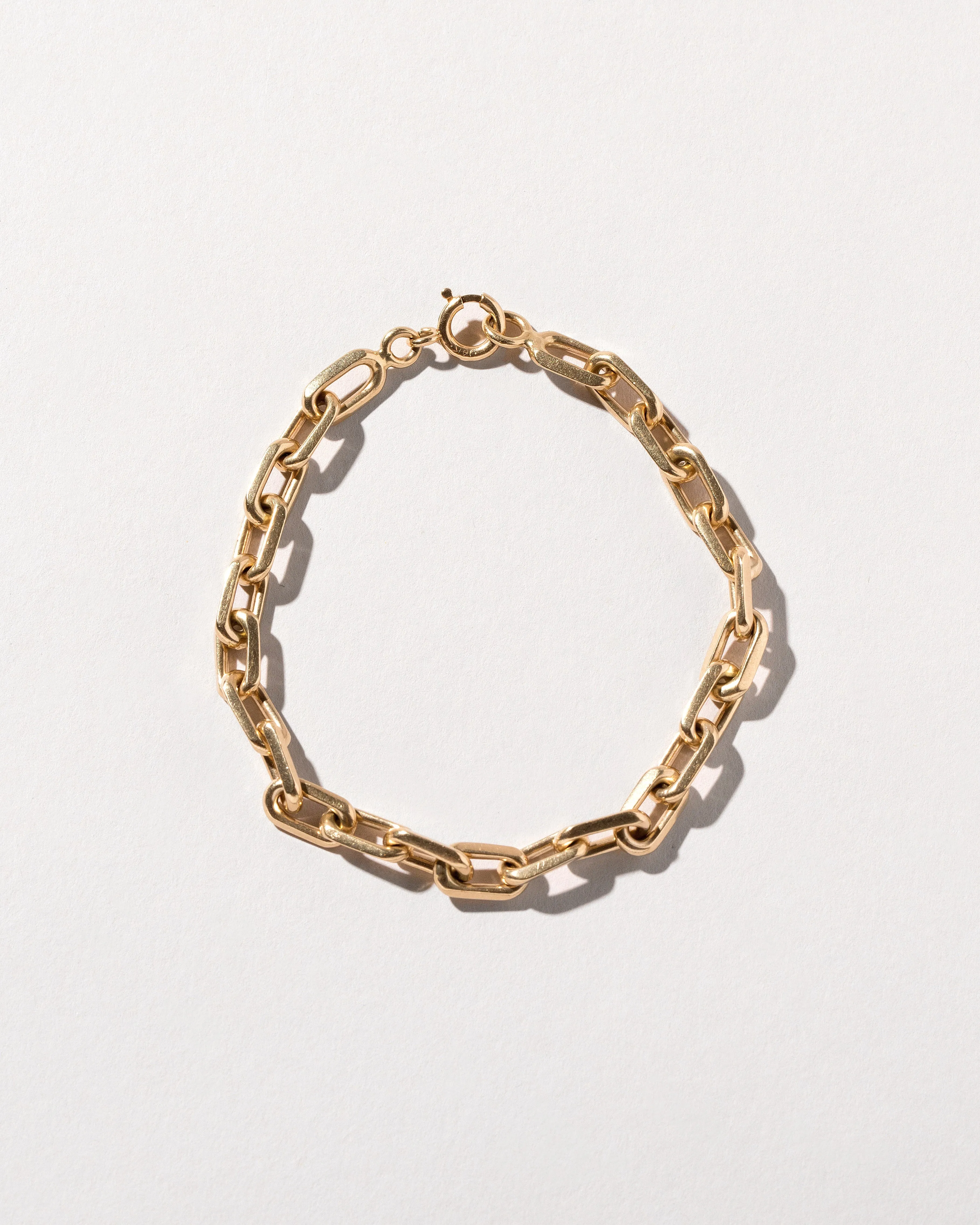 Faceted Cable Chain Bracelet