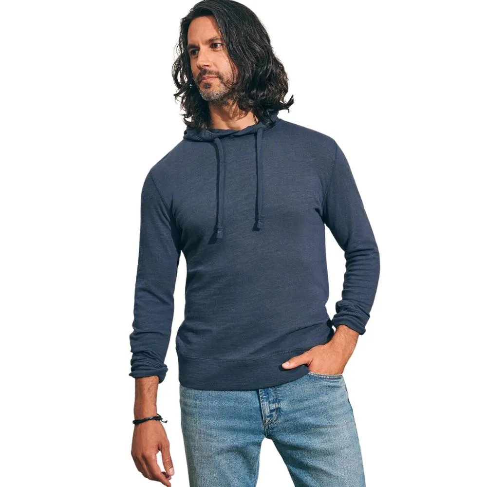 Faherty Men's Sunwashed Slub Hoodie