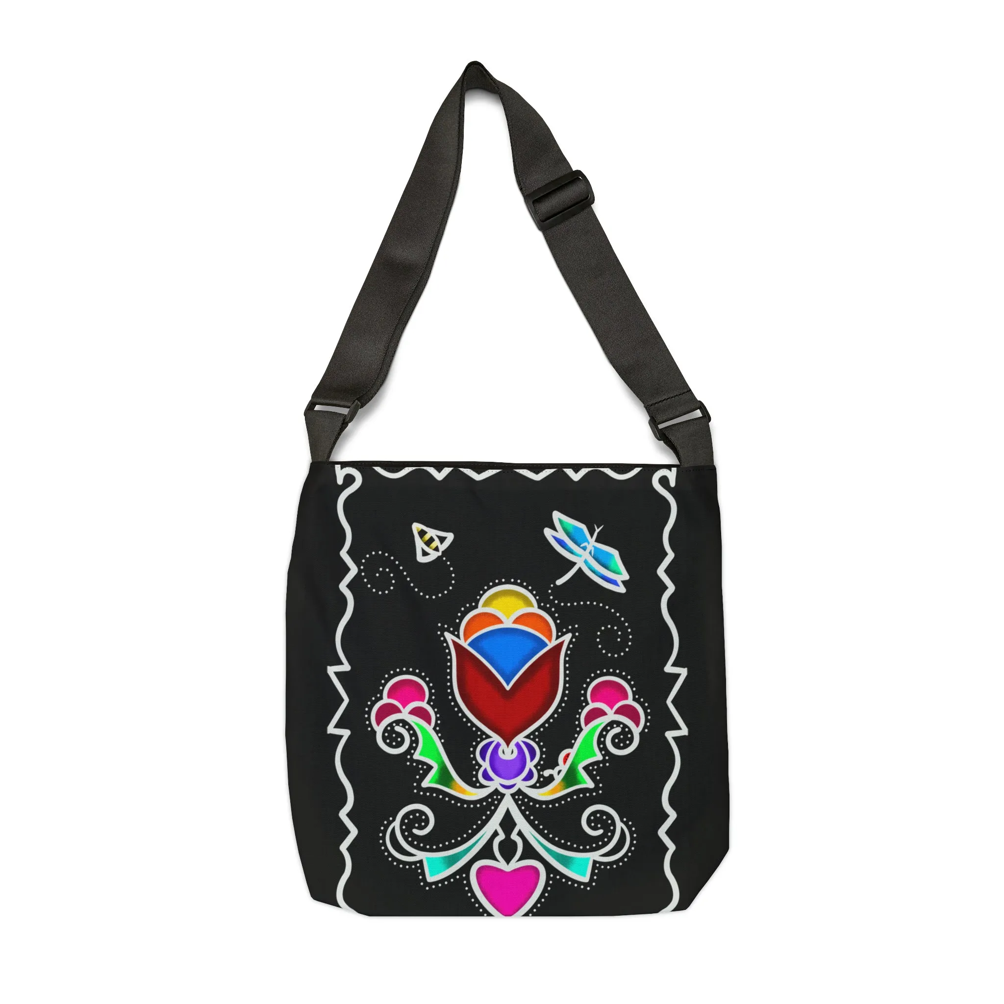 Floral Adjustable Tote Bag (AOP)