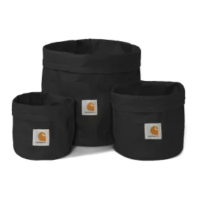 GROUNDWORKS PLANTER SET BLACK