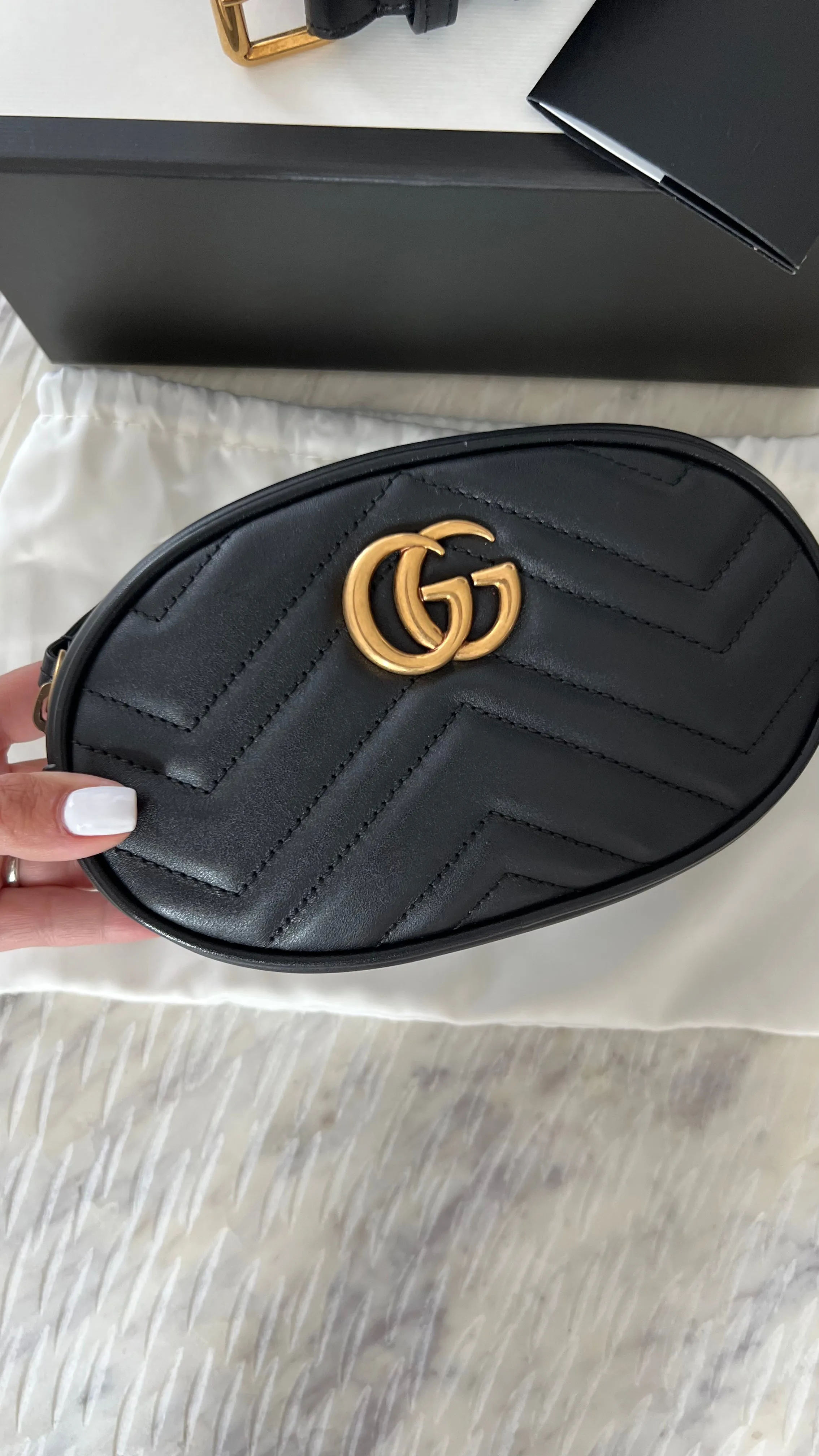 GUCCI GG Marmont Belt Bag