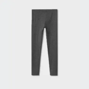 Imported Soft Cotton Grey Legging For Girls