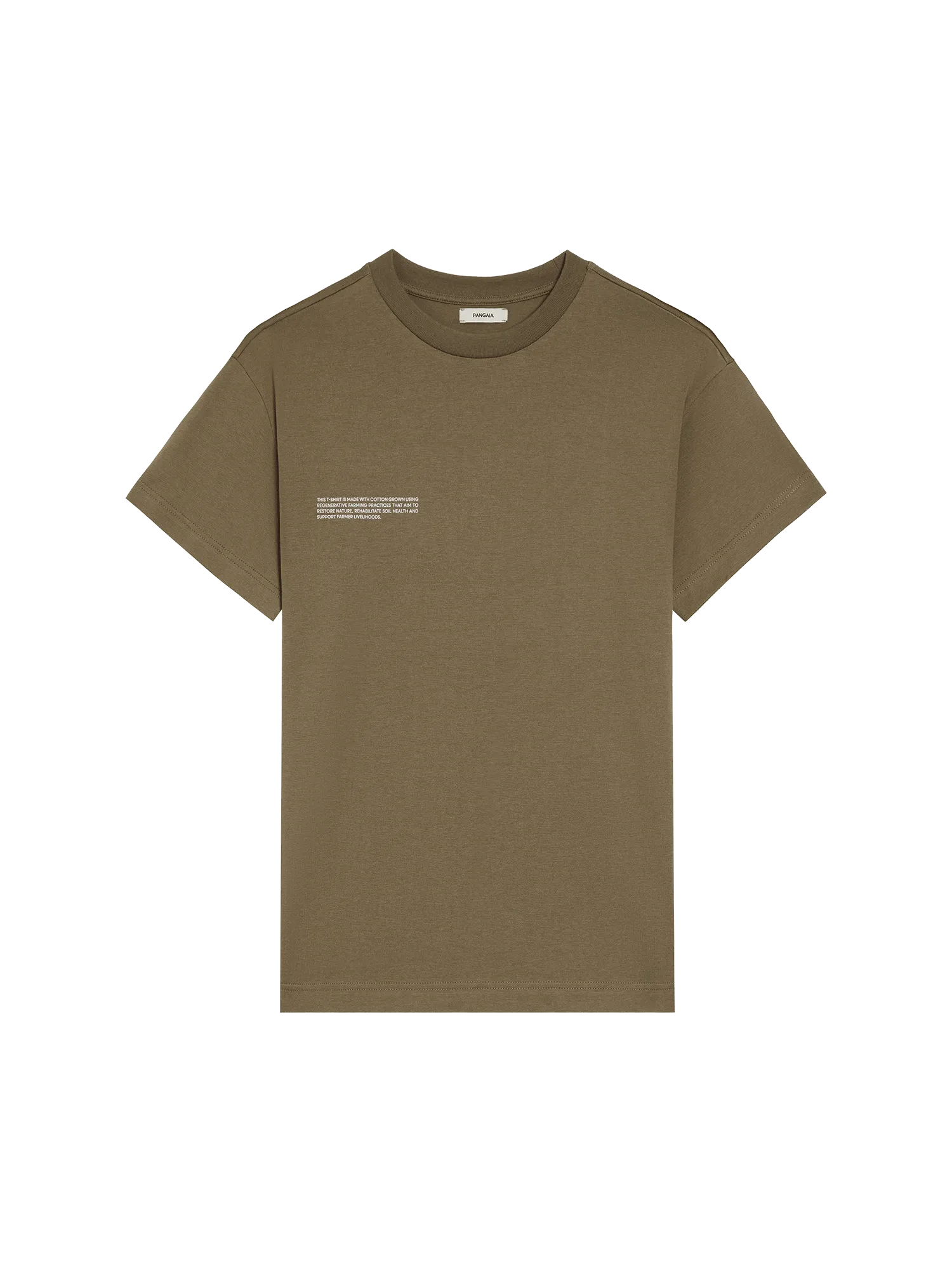 In Conversion Cotton 365 T-shirt—carbon brown