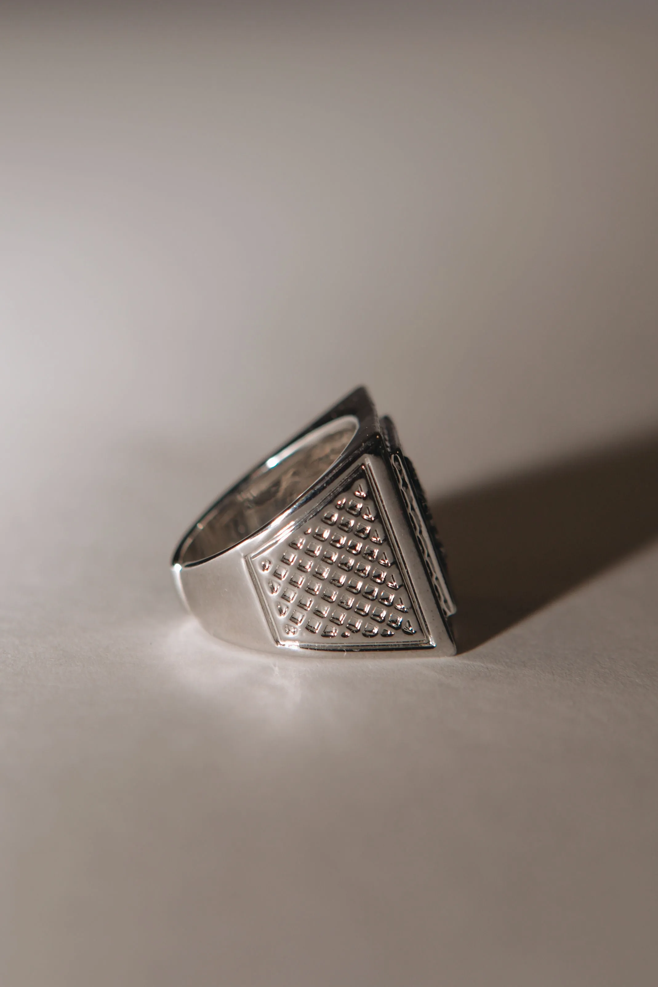 Ivy Exclusive - Old Rugged English Cross Adjustable Ring