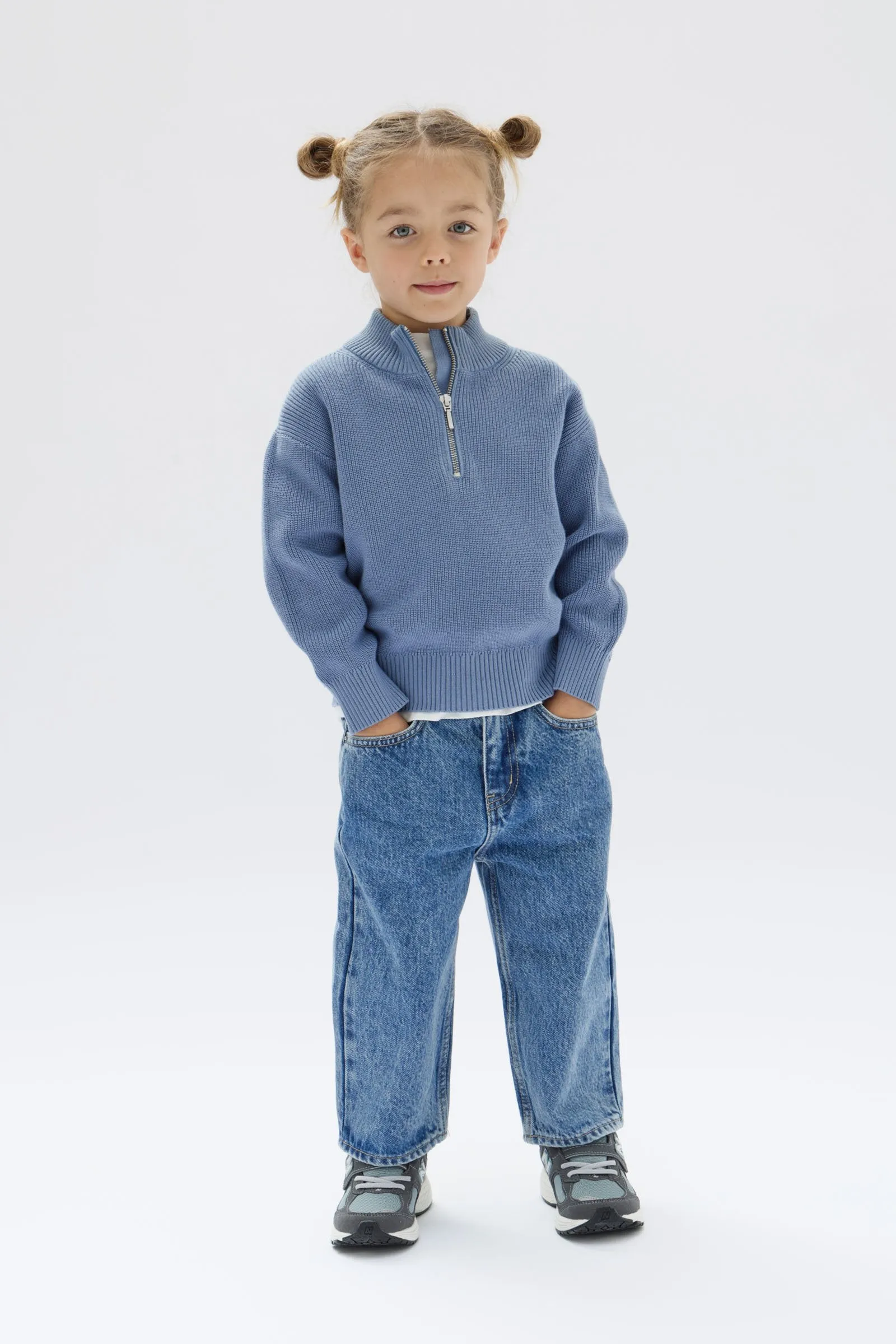 Kids Quarter Zip Knit