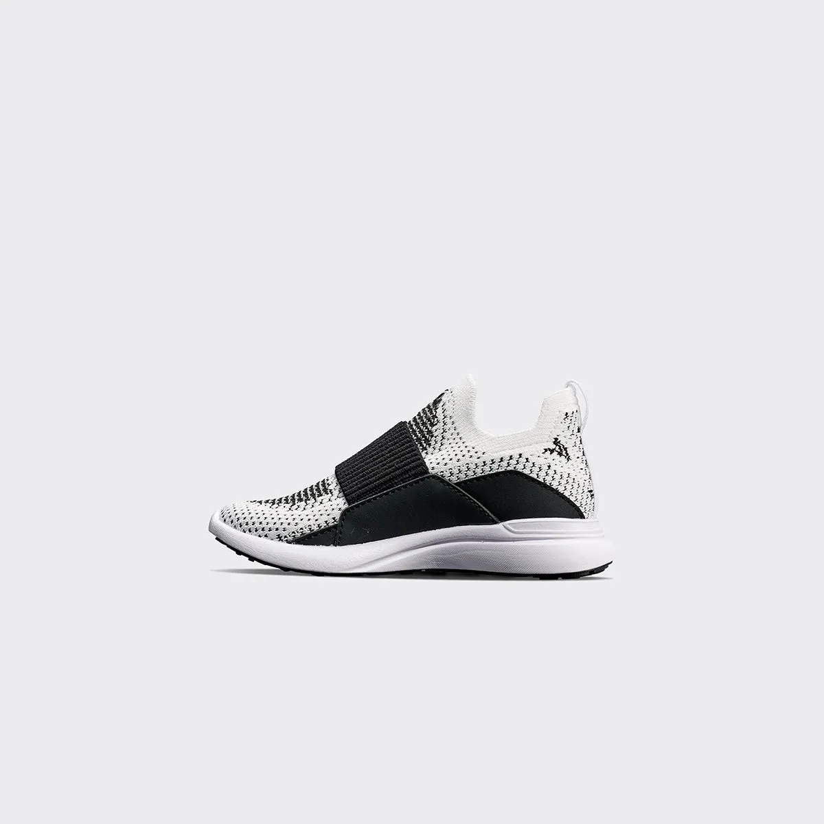 Kid's TechLoom Bliss White / Black / Black / Ribbed