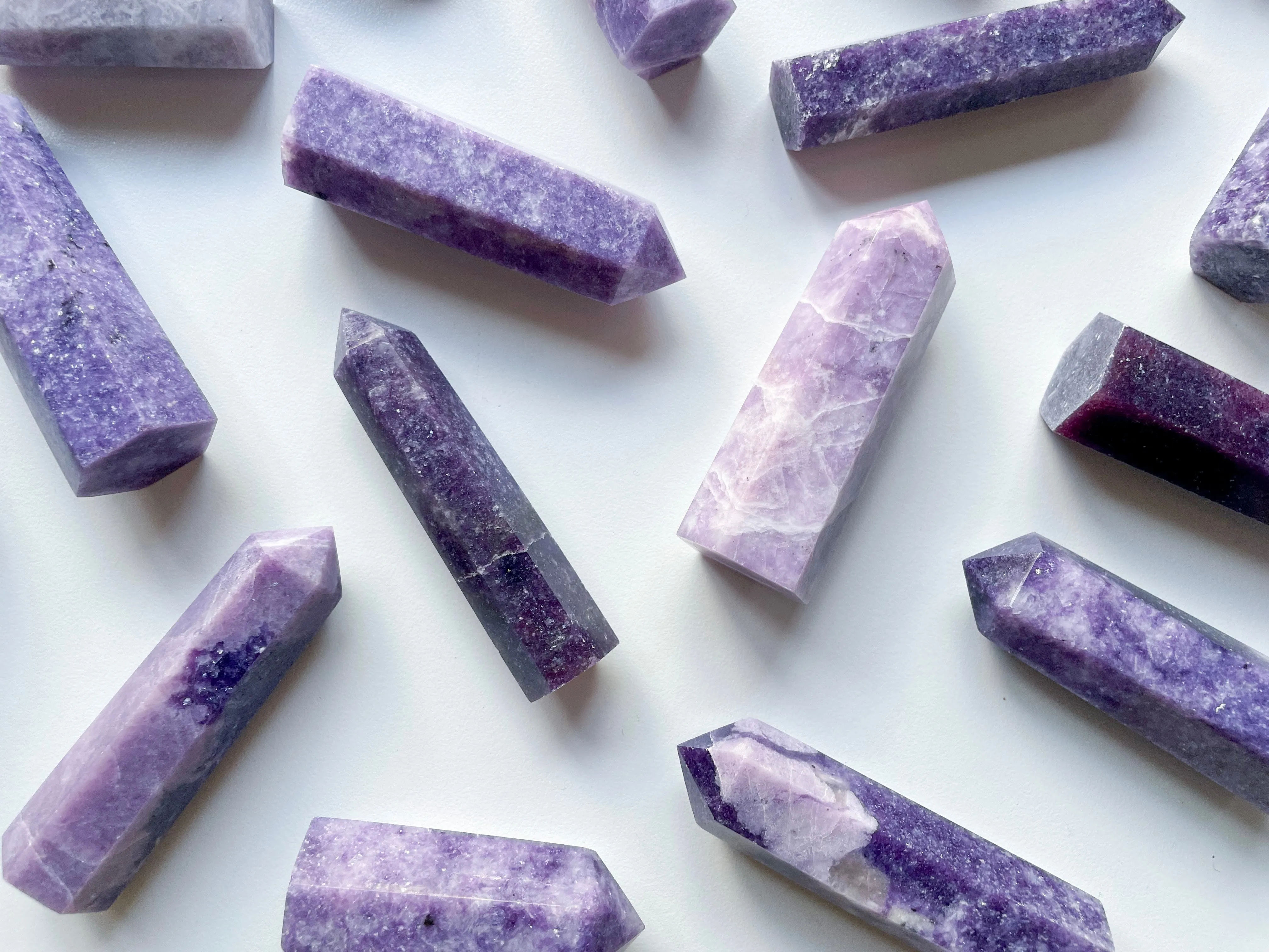 Lepidolite Points