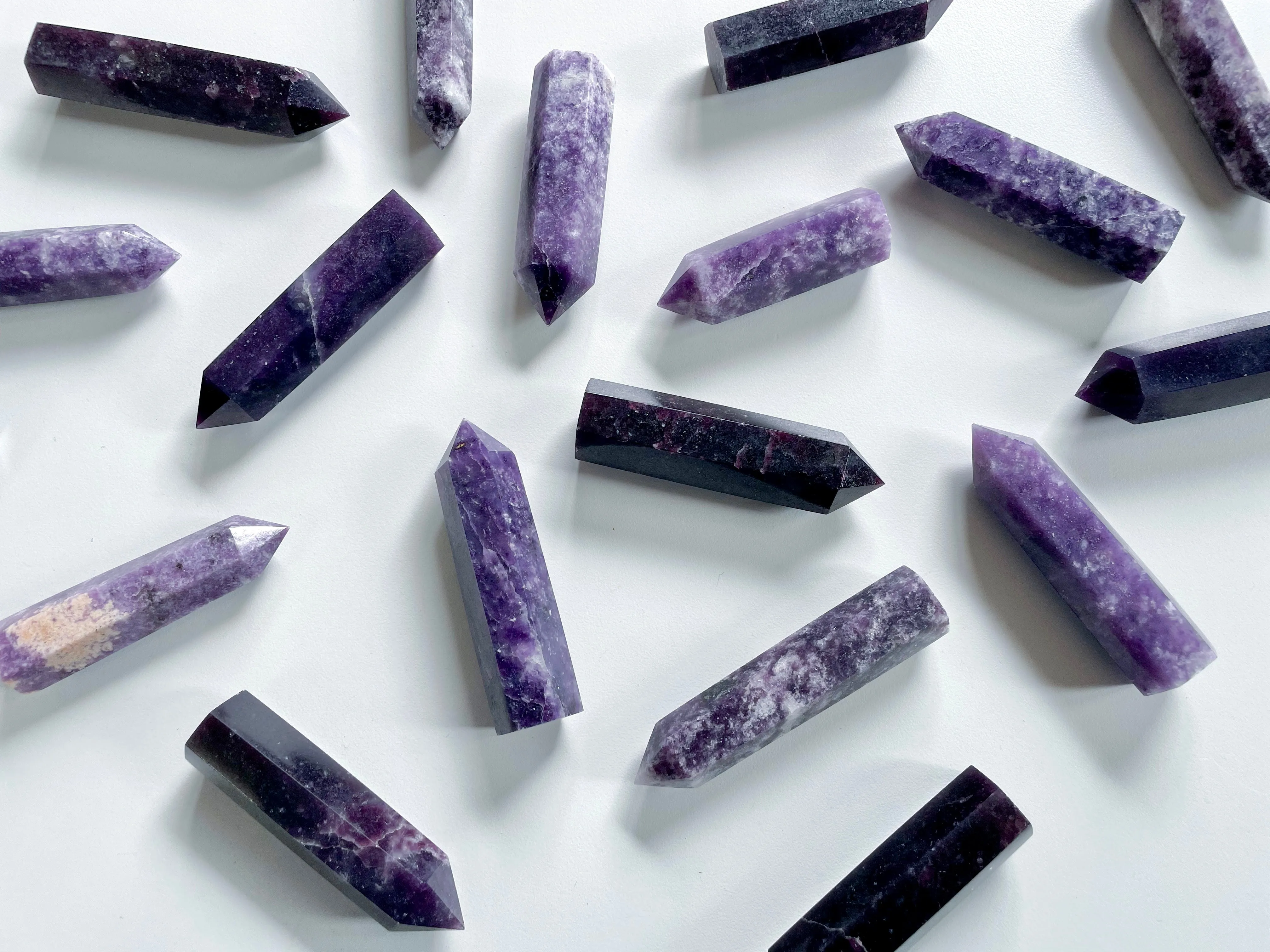 Lepidolite Points