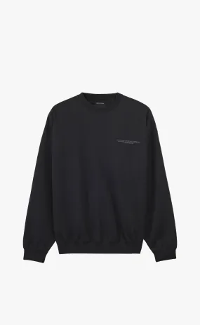 LOGO BLACK CREWNECK