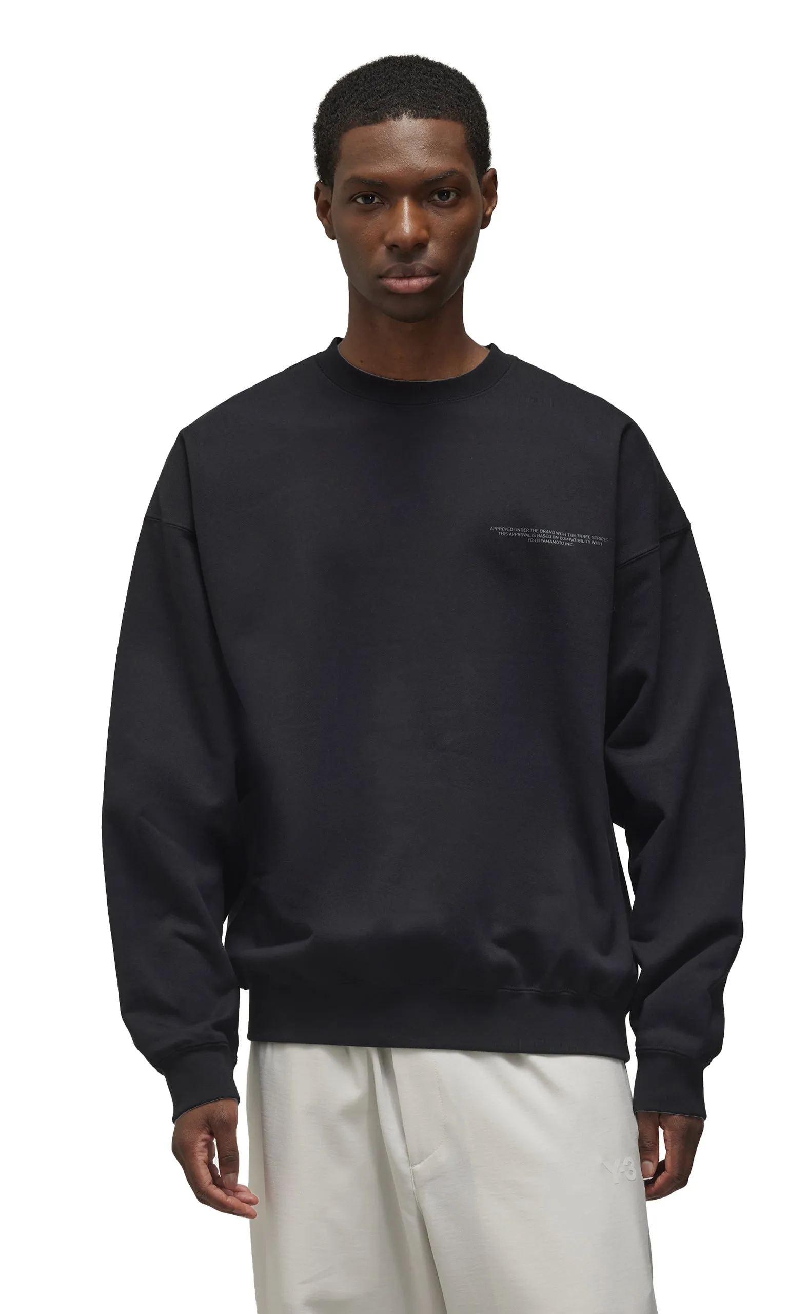 LOGO BLACK CREWNECK