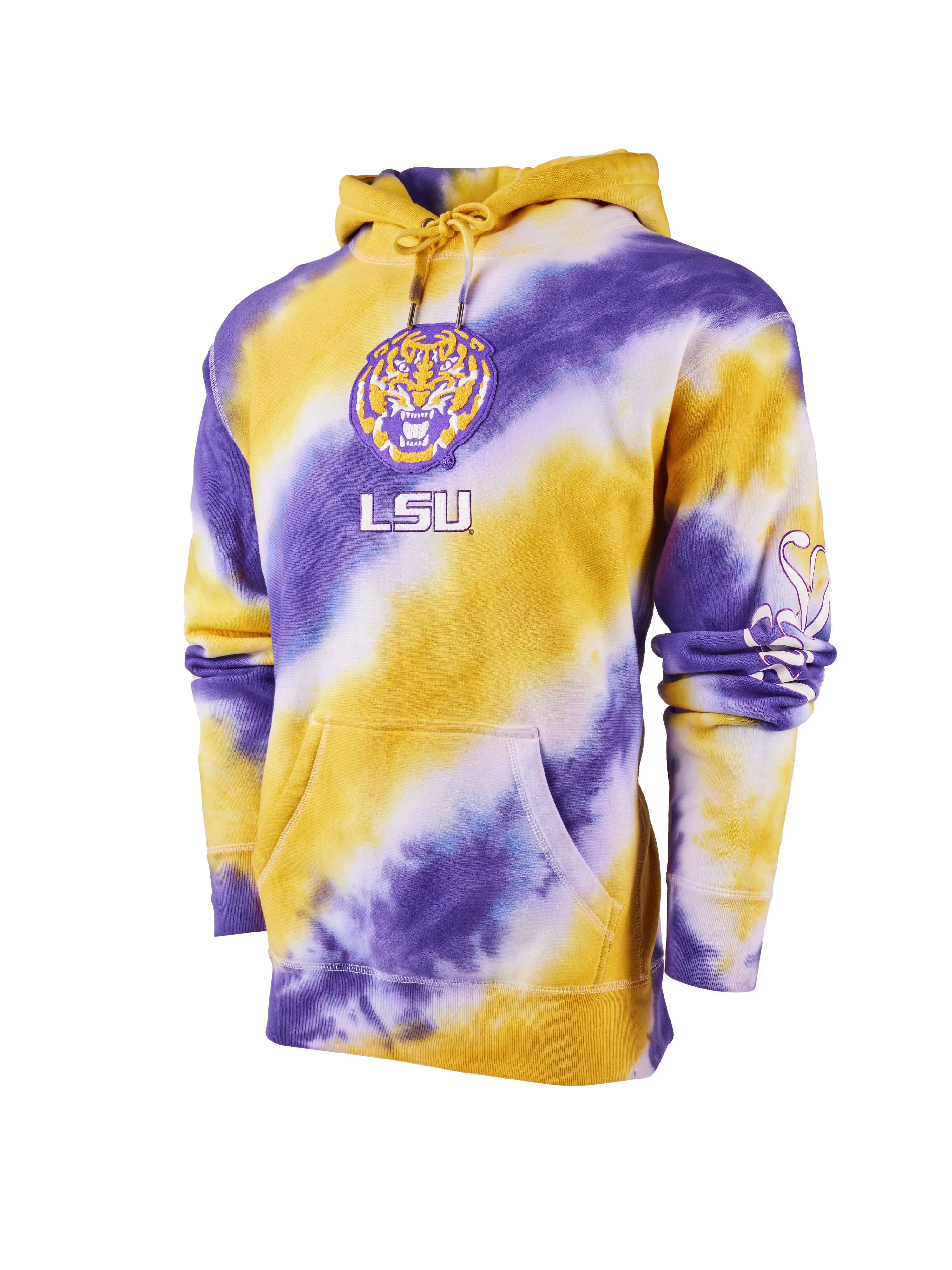 LSU Tie Dye Hoodie