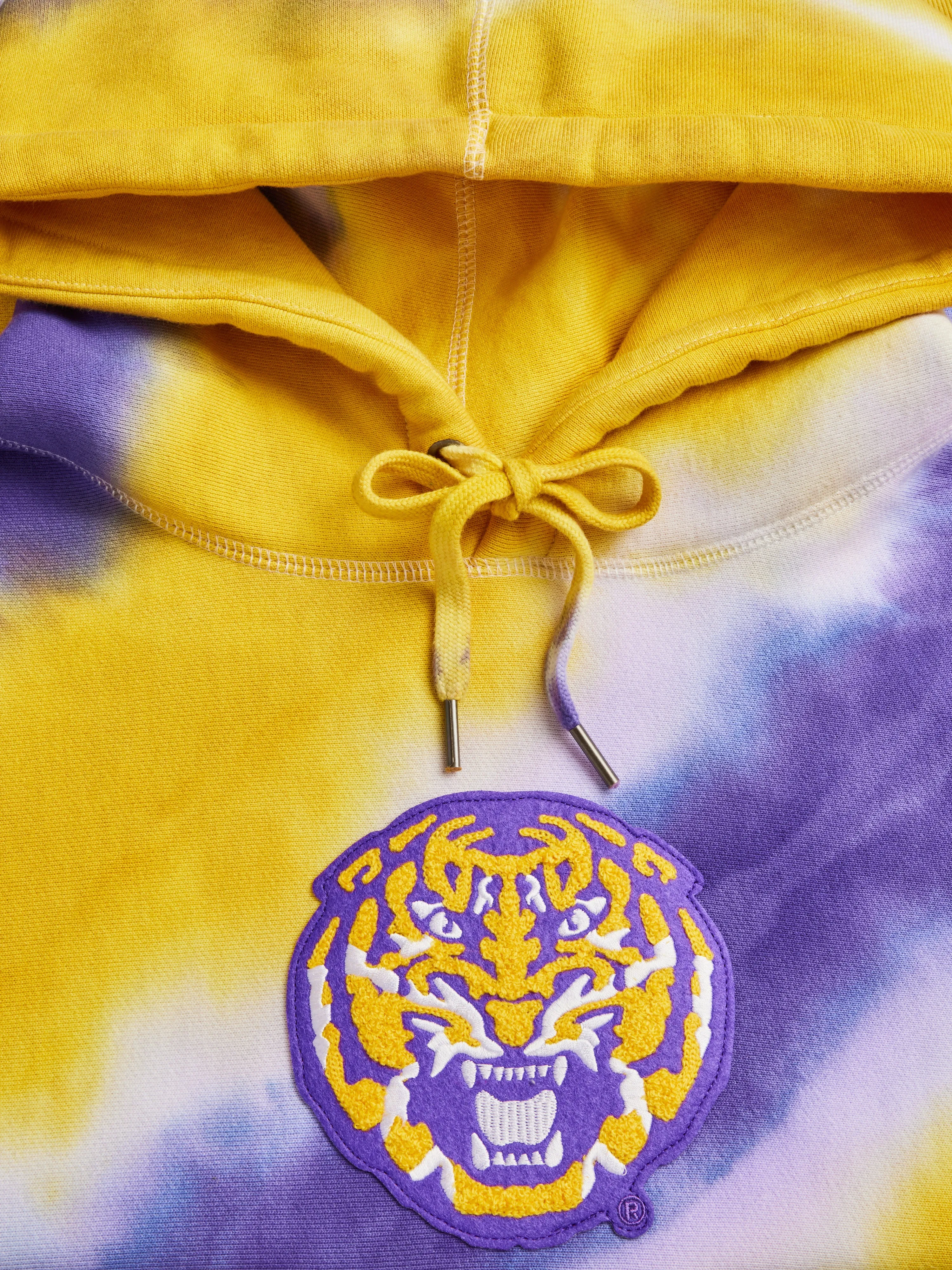 LSU Tie Dye Hoodie