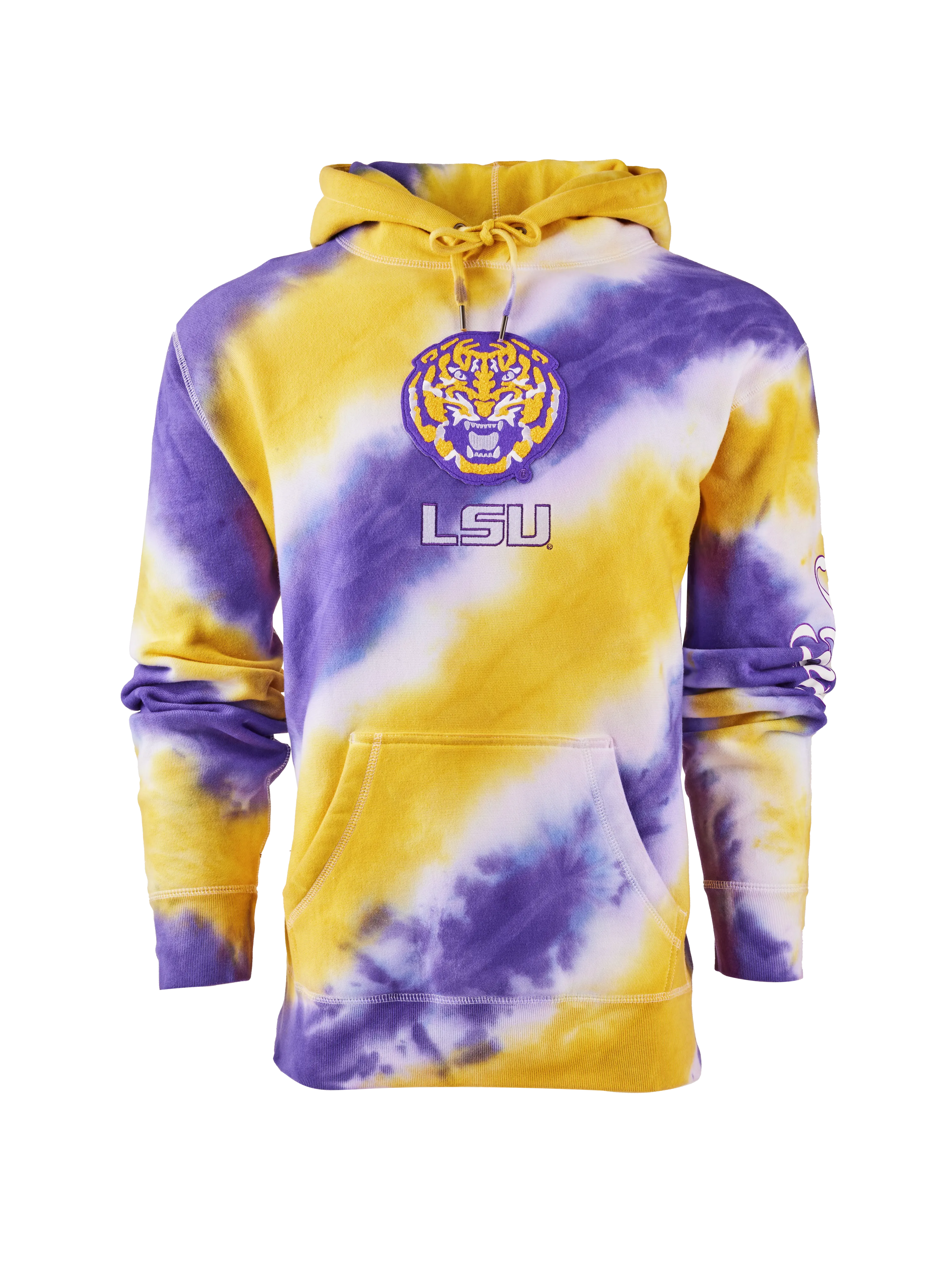 LSU Tie Dye Hoodie