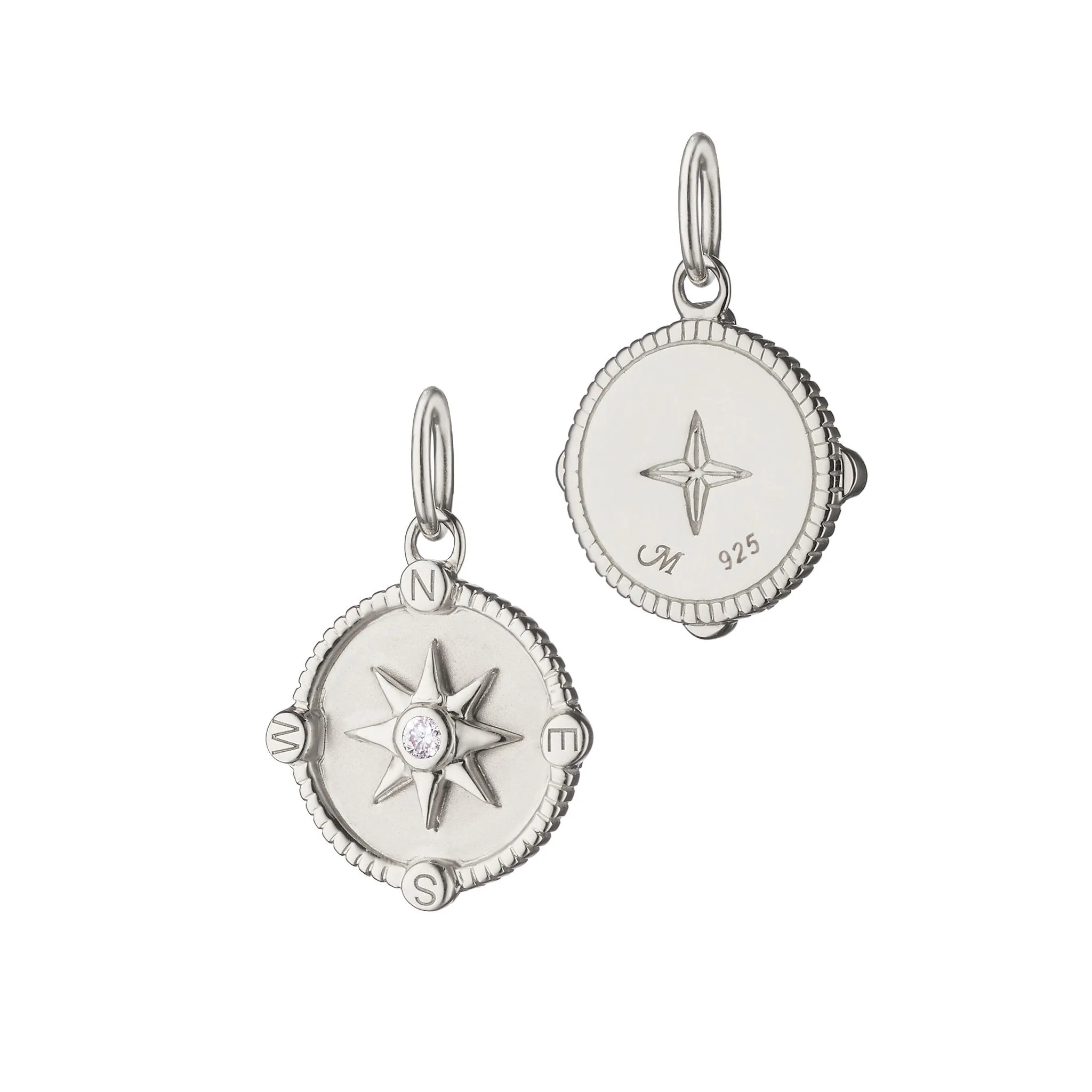 Monica Rich Kosann Mini Adventure Compass Charm