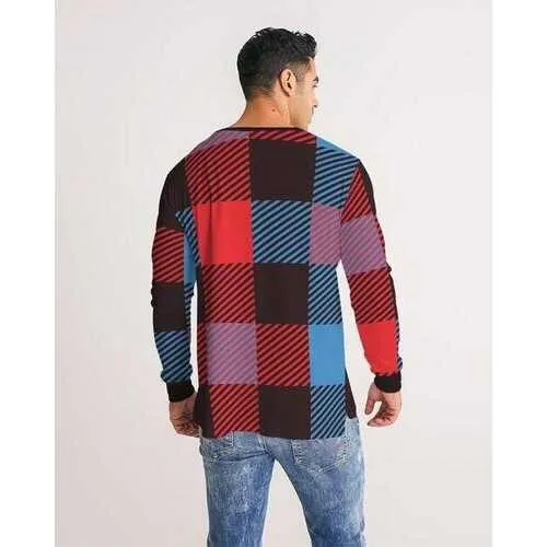 Multicolor Flannel Style Premium Mens Long Sleeve Shirt