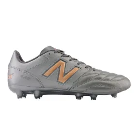 New Balance 442 V2 Team FG 2E Football Boots (Silver/Copper/Grey)