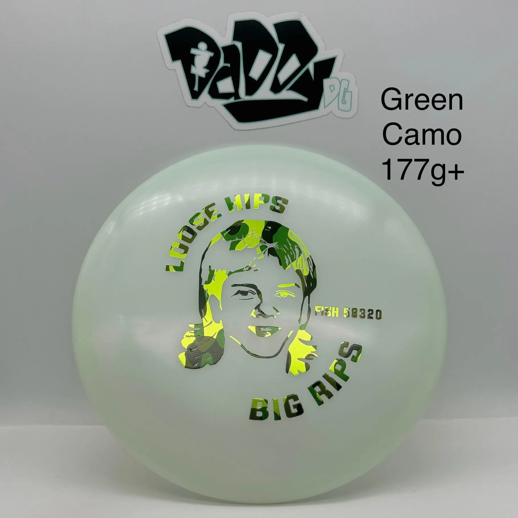 ***NEW Discraft Andrew Fish 2024 Tour Fun-raiser Stamped UV CryZtal Comet