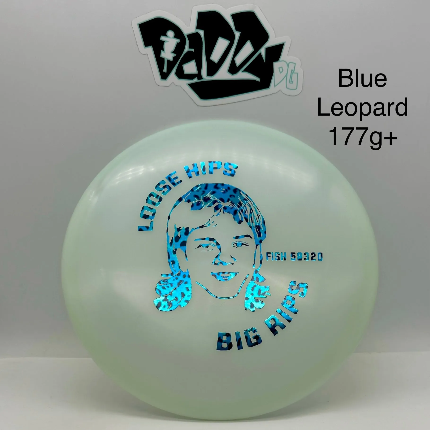 ***NEW Discraft Andrew Fish 2024 Tour Fun-raiser Stamped UV CryZtal Comet