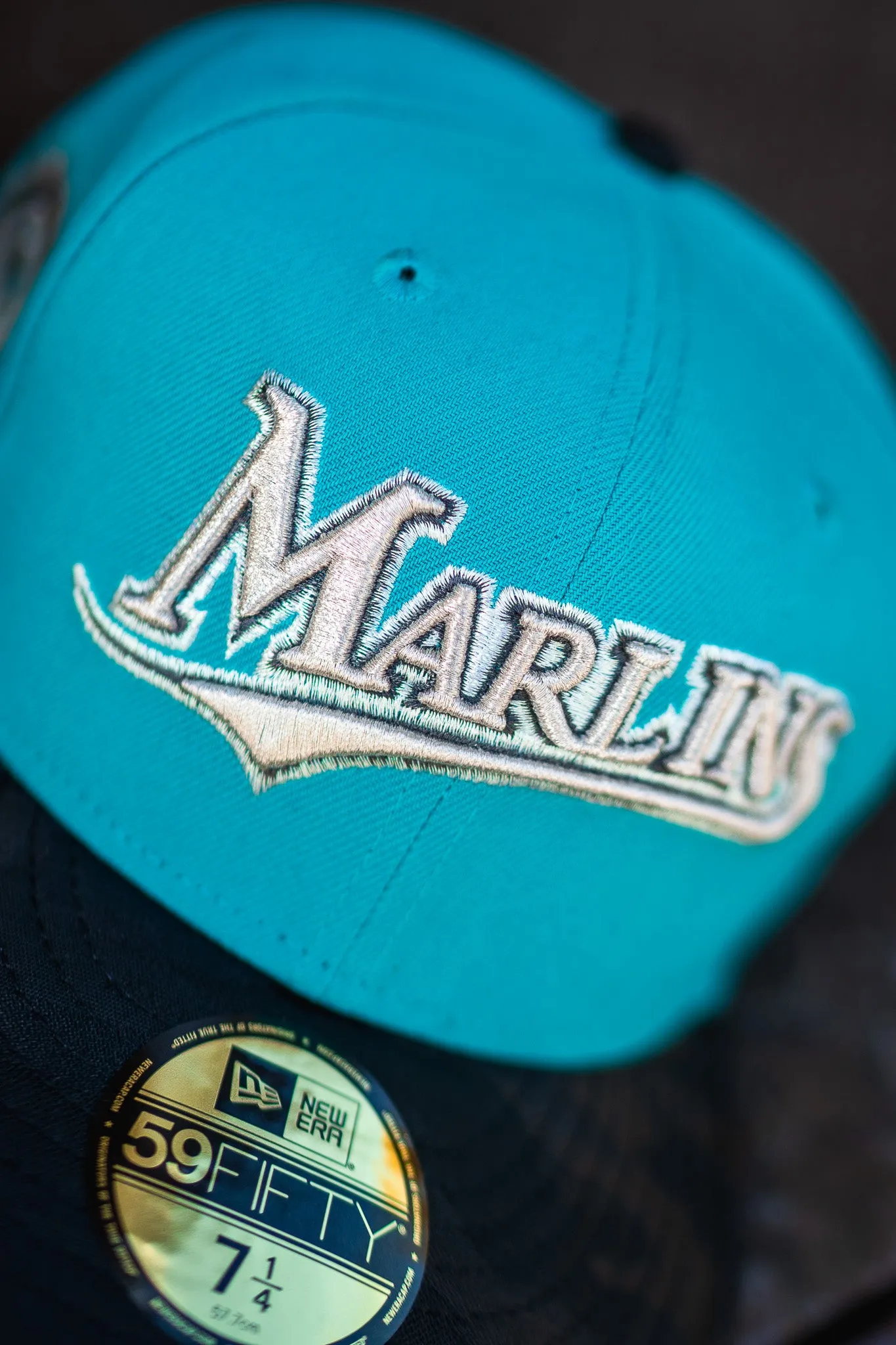 New Era Florida Marlins Grey UV (Teal/Black Camo)