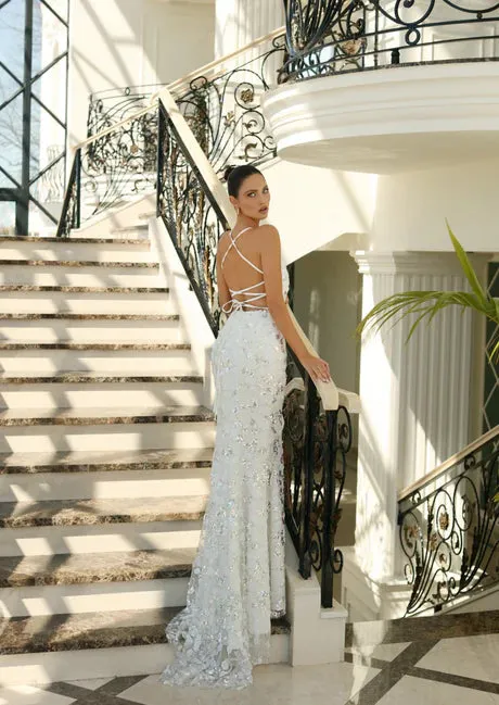 NICOLETTA Piper Gown - Ivory